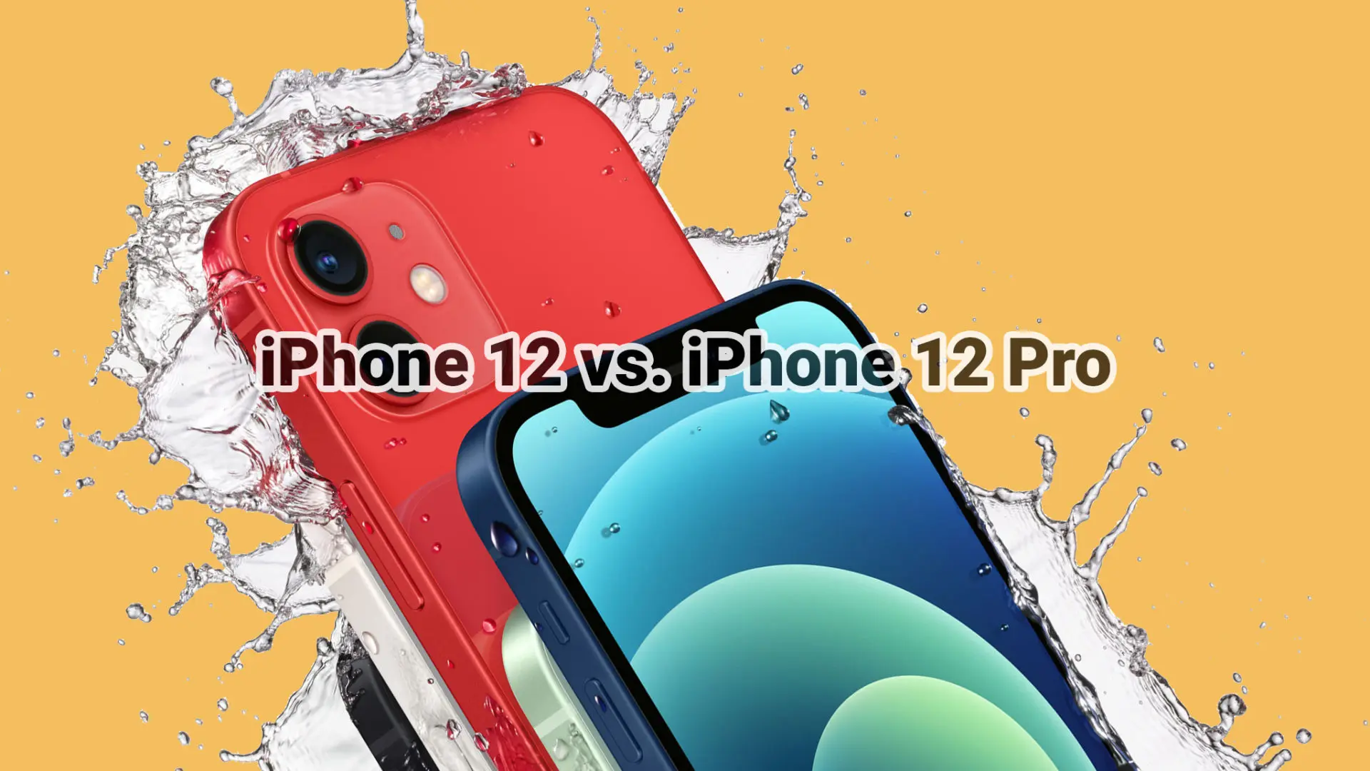 Apple iPhone 12 vs. iPhone 12 Pro