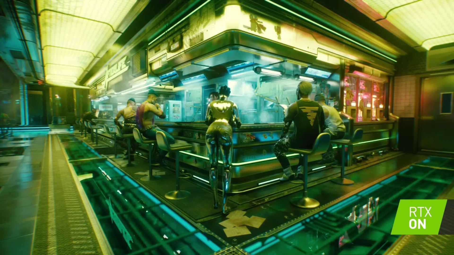 Ray-tracing in Cyberpunk 2077