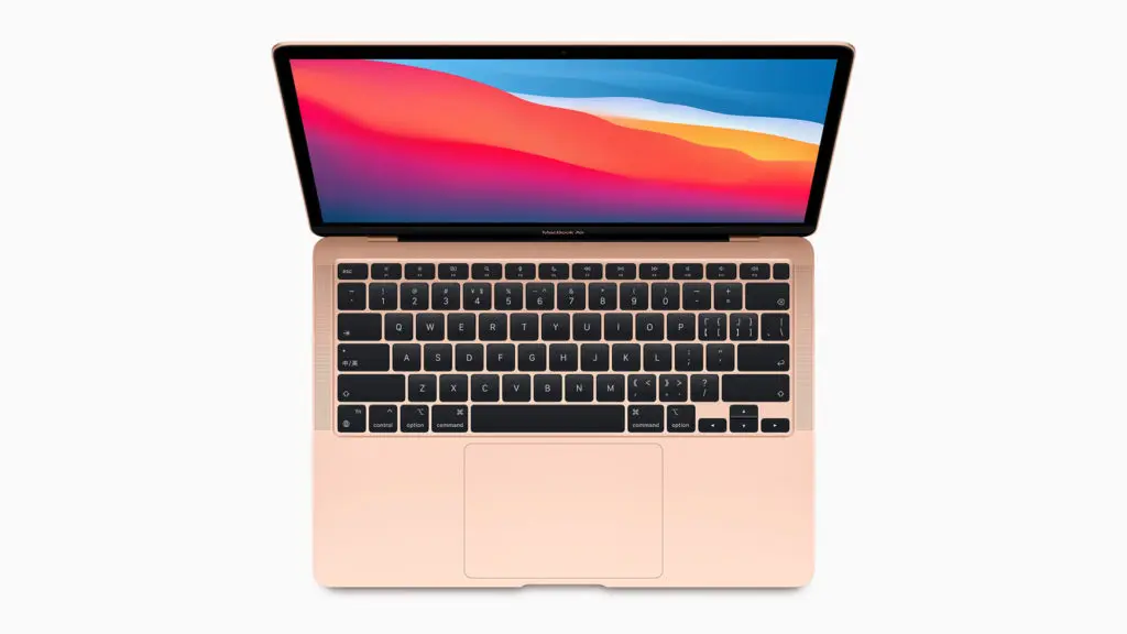 MacBook Air dùng chip Apple M1