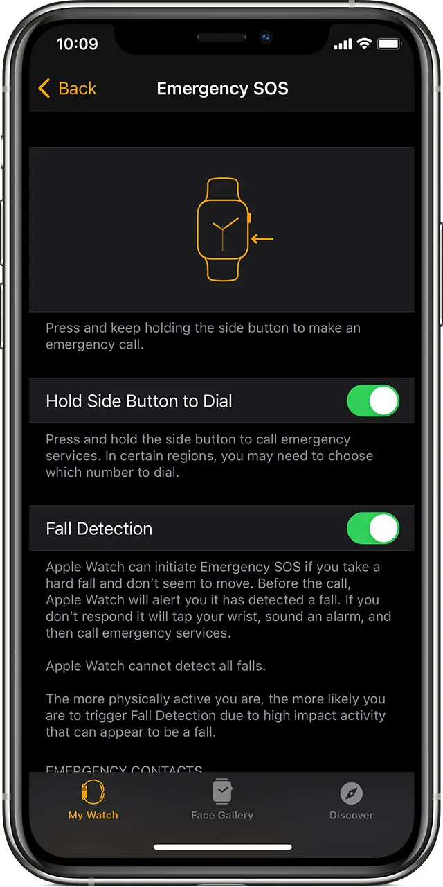 Set up Fall Detection on iPhone and Apple Watch