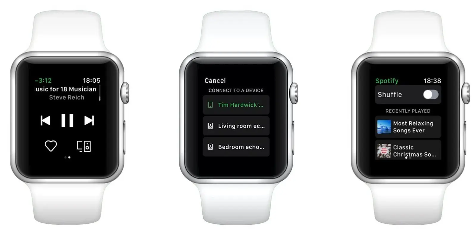 how to use spotify on Apple Watch