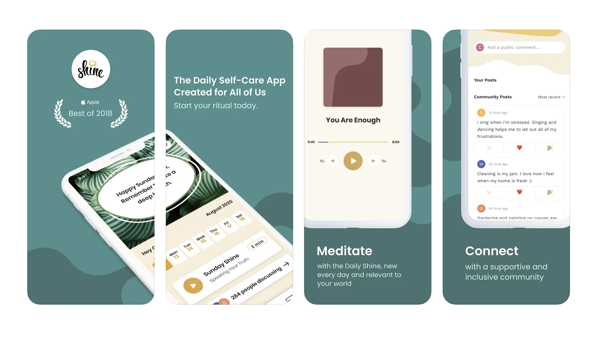 App Trend of the Year: Shine- Self-Care & Meditation