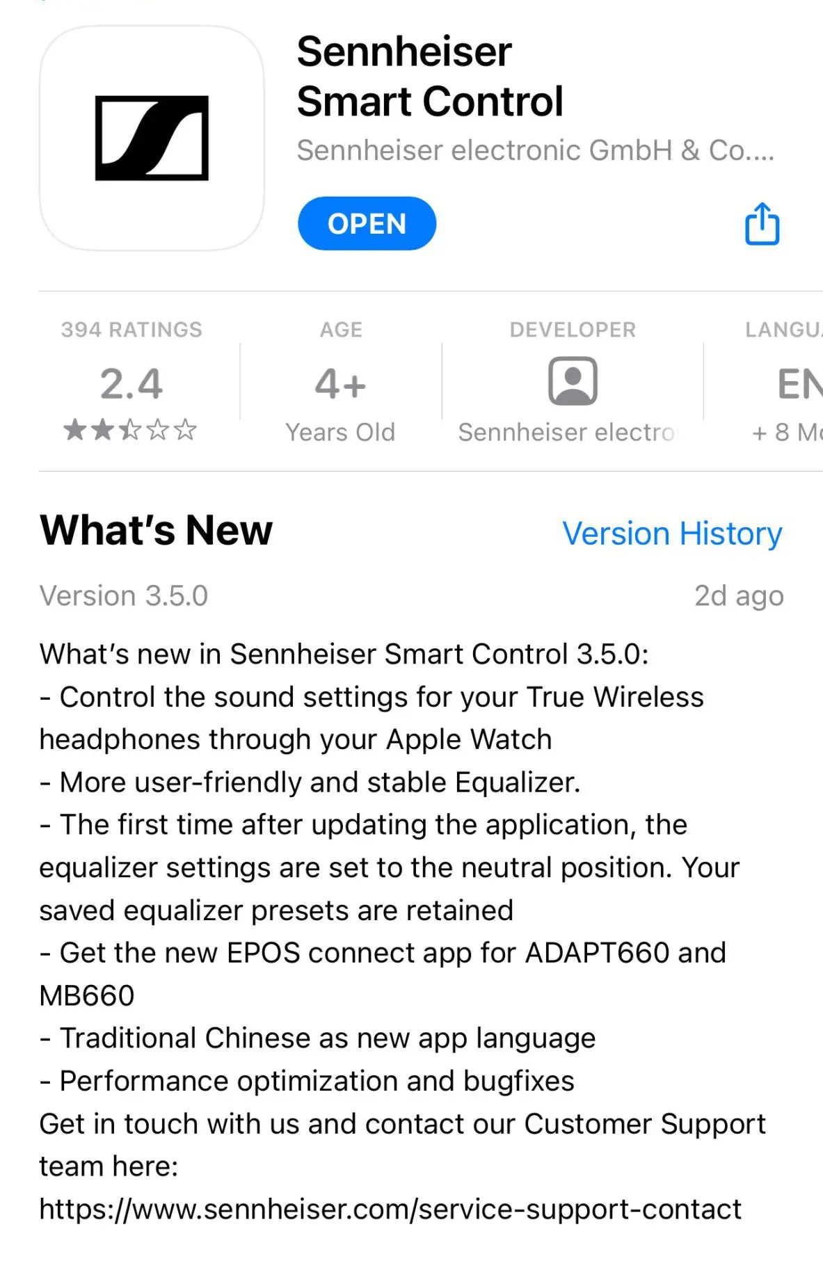 Sennheiser Smart Control 3.5.0