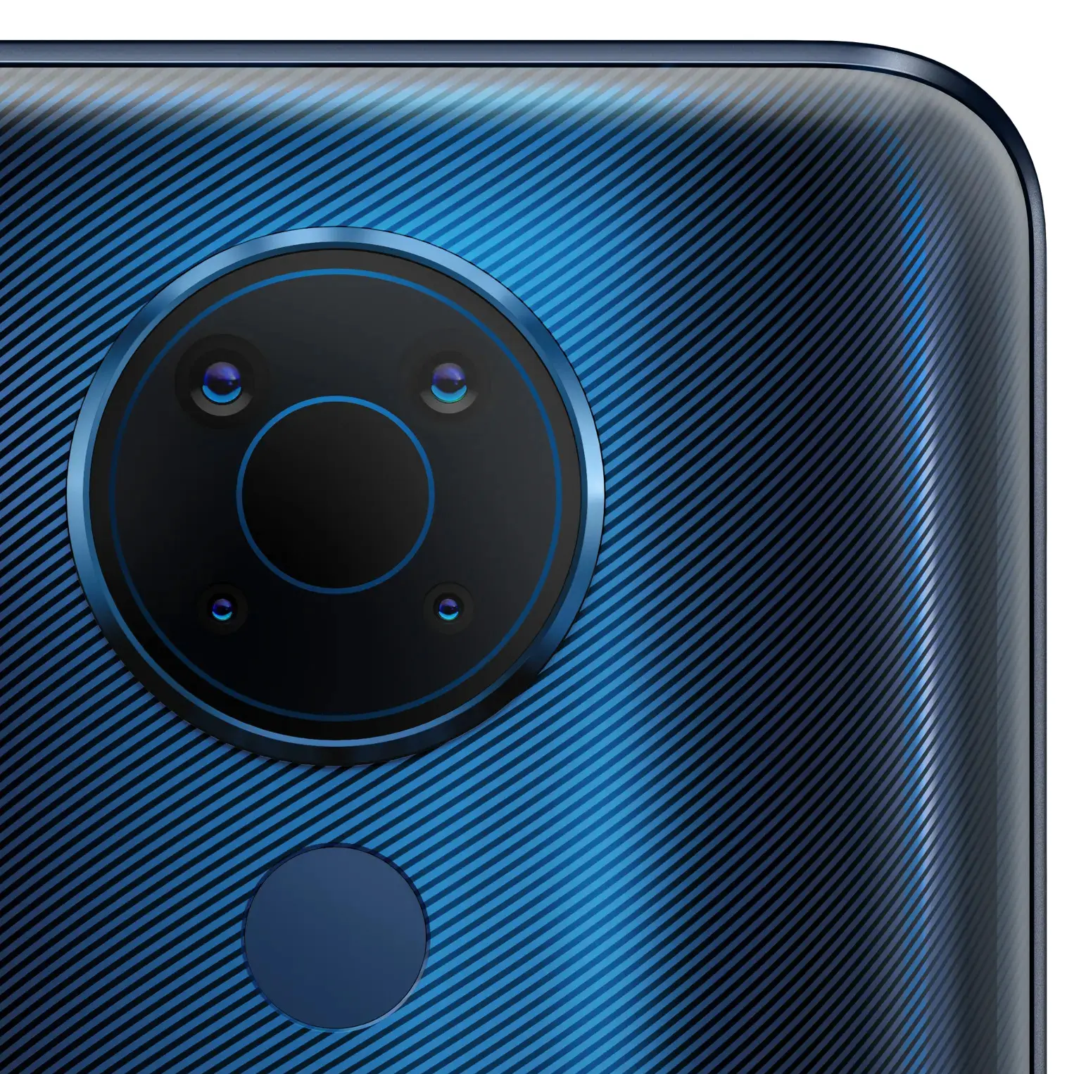 Hệ thống bốn camera sau của Nokia 5.4