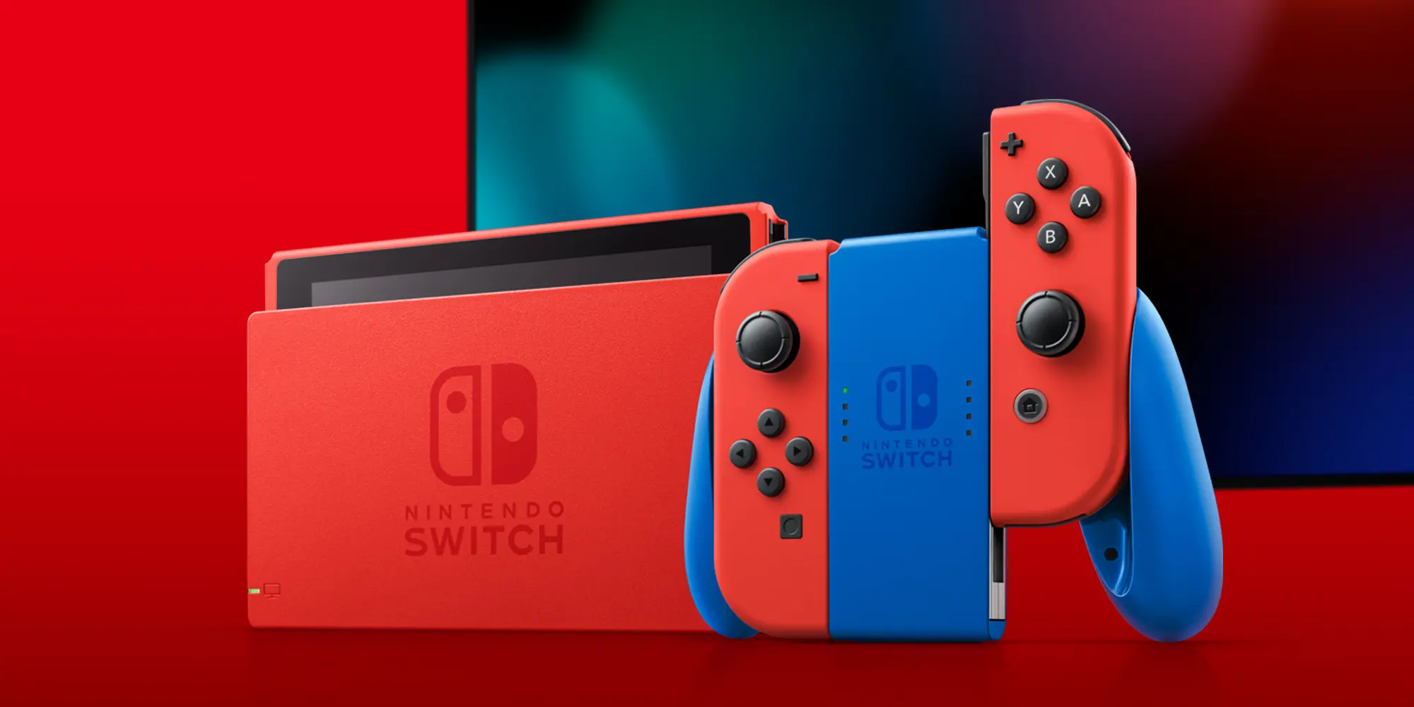 Nintendo Switch Mario Red & Blue Edition