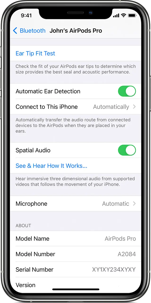 Cách bật/tắt Spatial Audio trên iOS/iPadOS