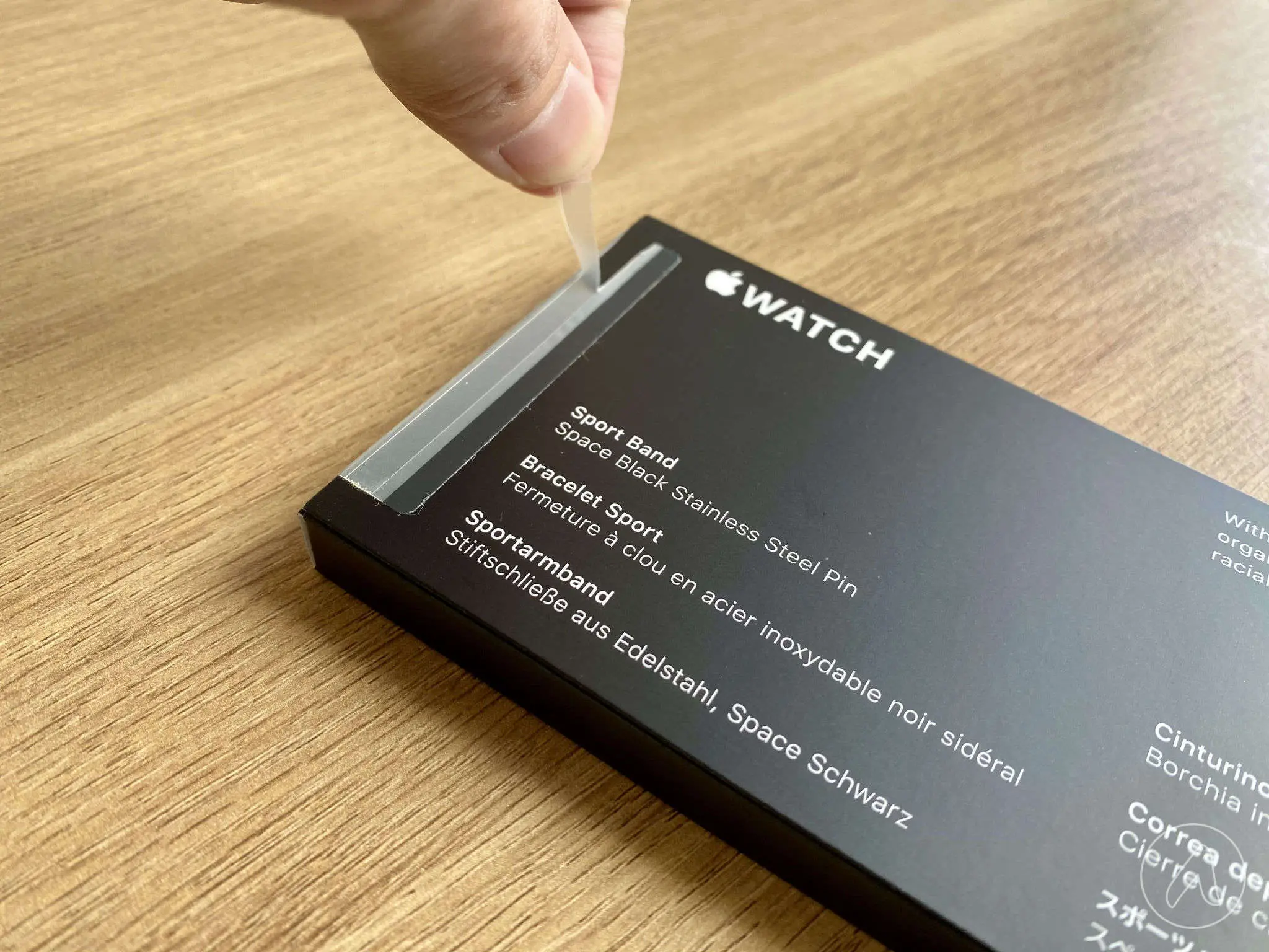 Apple Watch Black Unity Sport Band 44mm