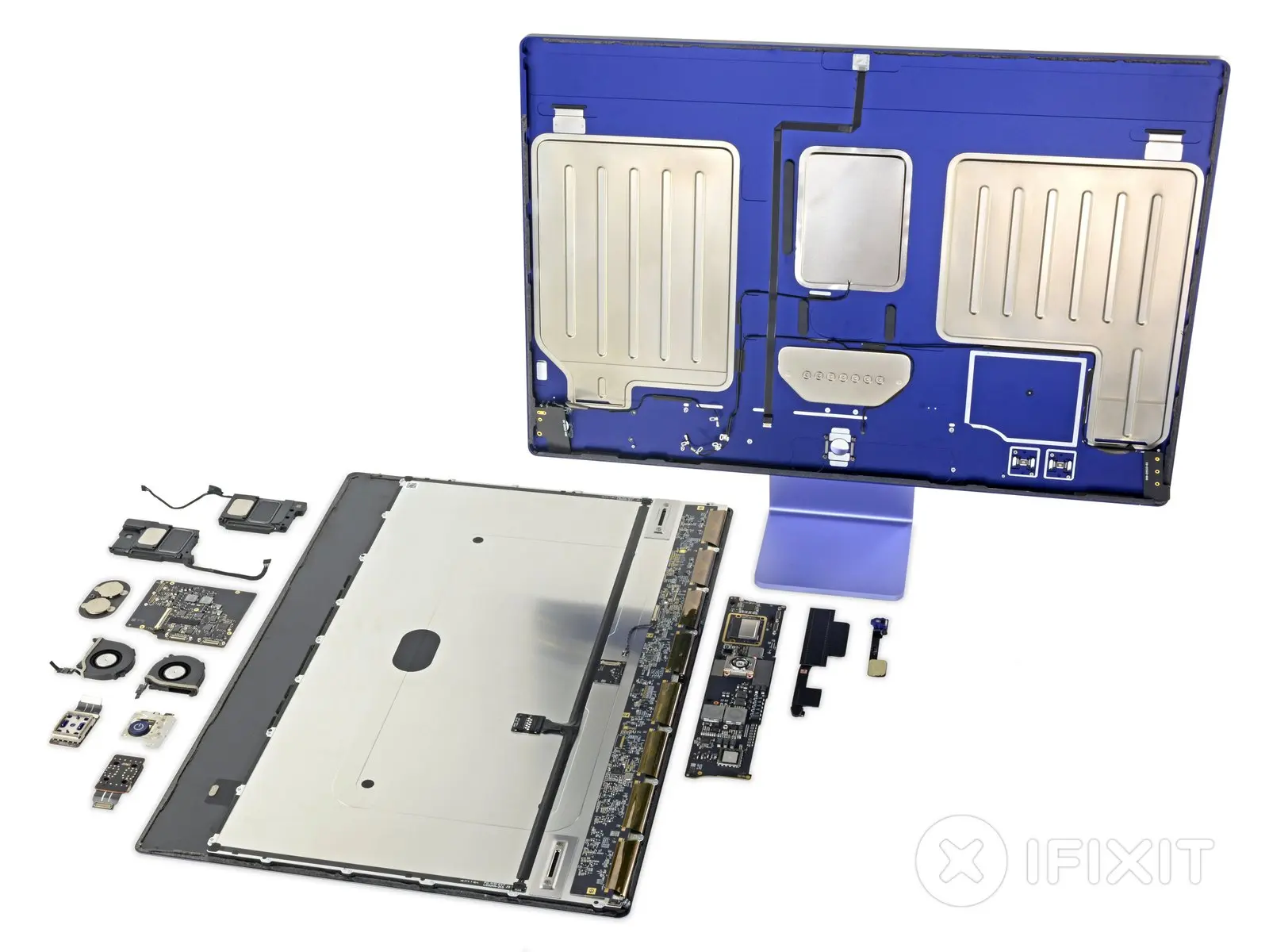 Mổ bụng, Teardown iMac M1 24"