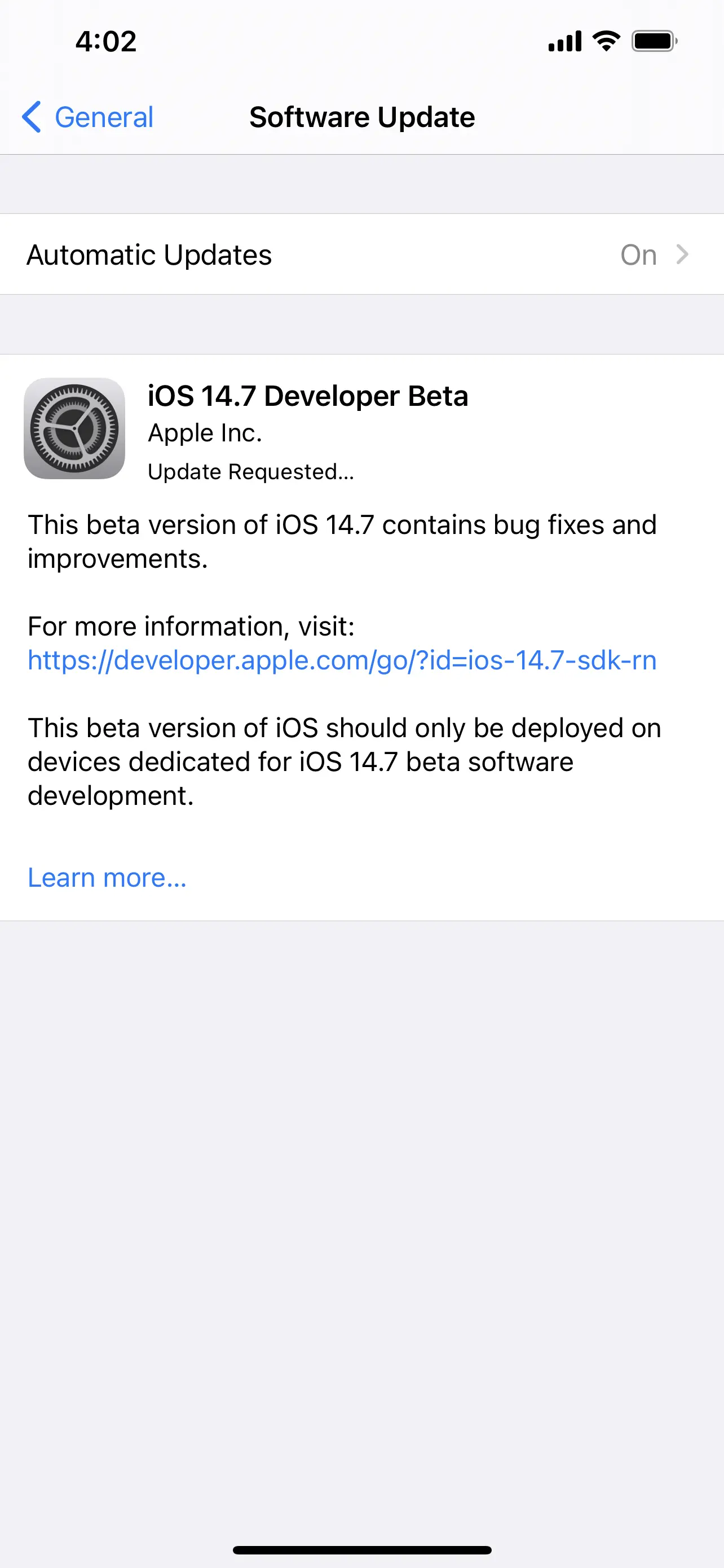 Apple phát hành iOS 14.7, watchOS 7.6, macOS 11.5 beta 2