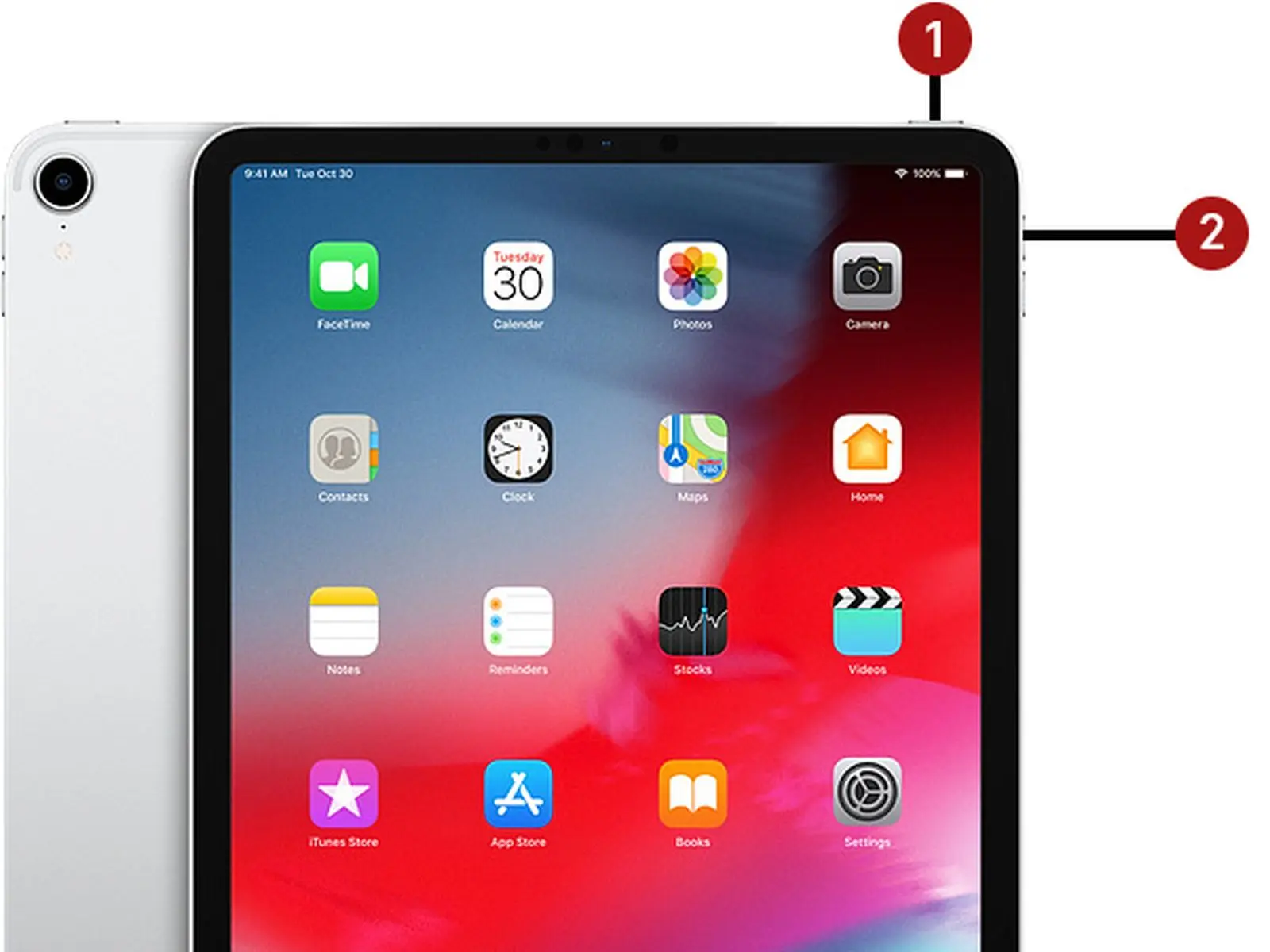 Cách chụp ảnh màn hình iPad bằng phím cứng