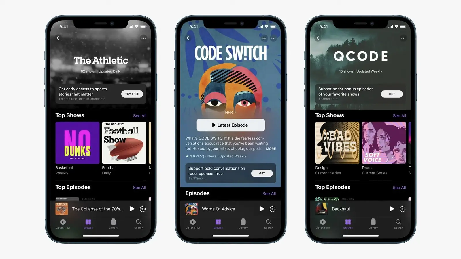 Apple Podcasts Subscription