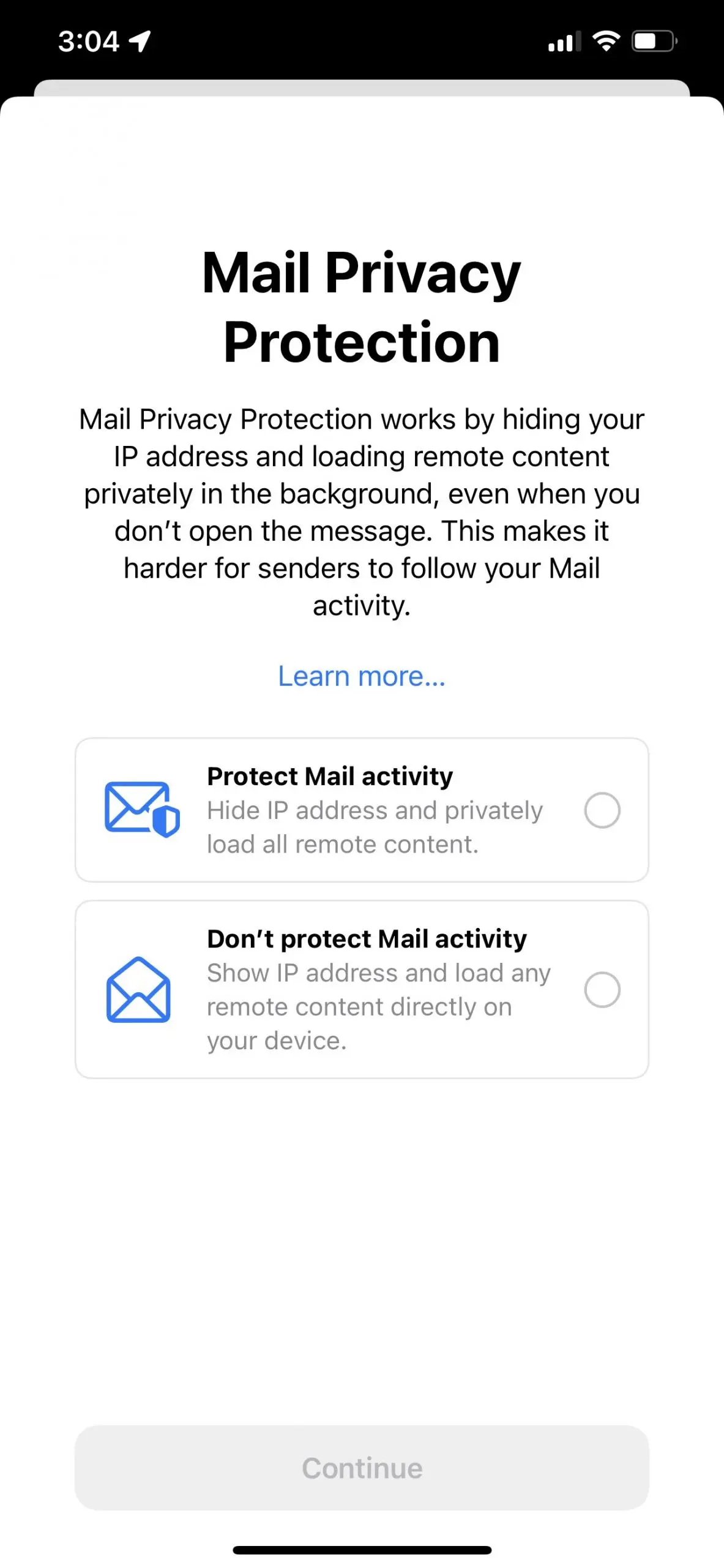 mail privacy protection ontop.vn - screenshot