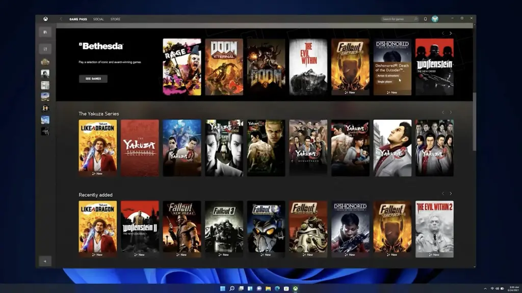 Windows 11 - Gaming với Xbox, hỗ trợ DirectStorage