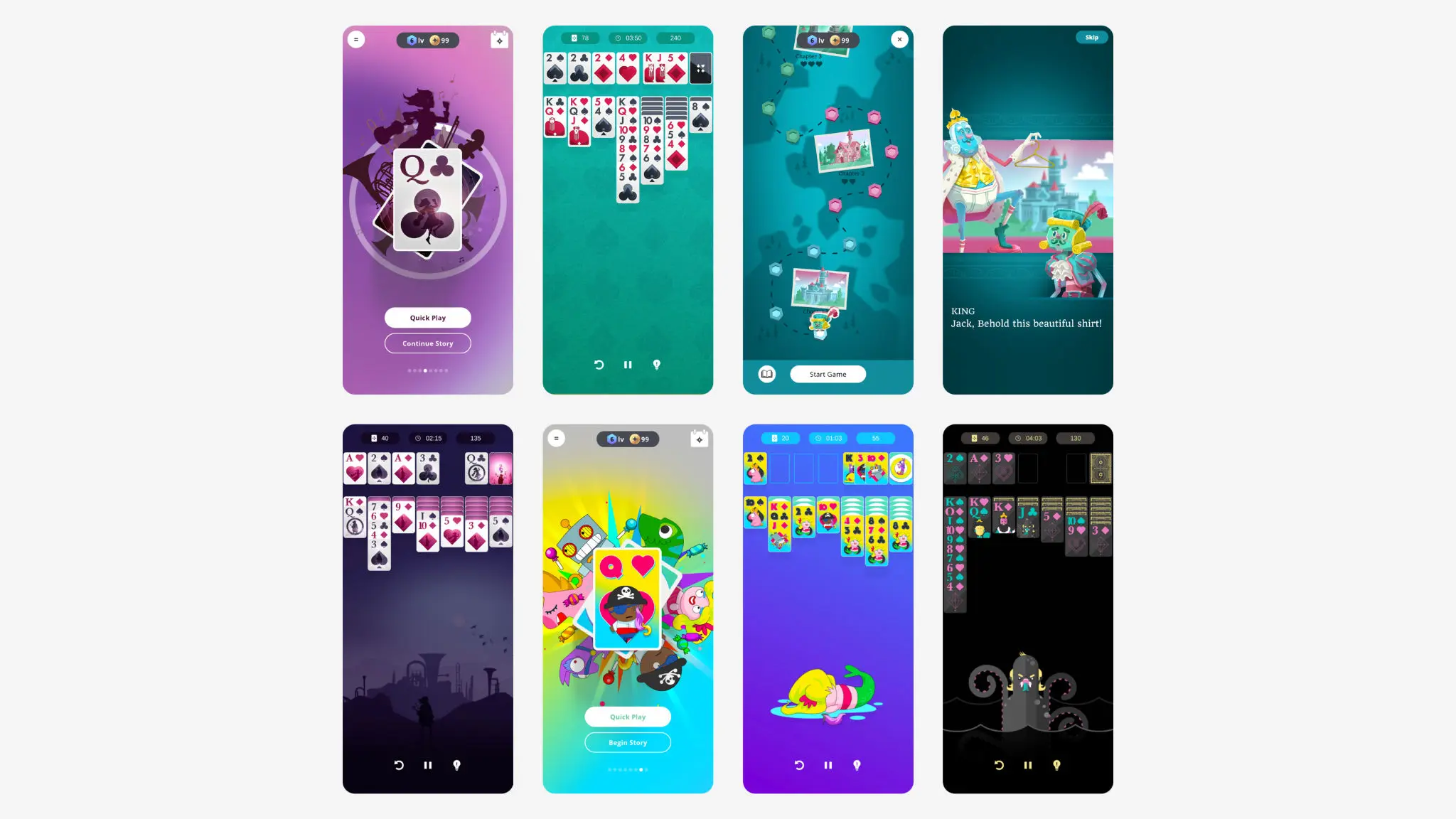 Game mới trên Apple Arcade: Solitaire Stories