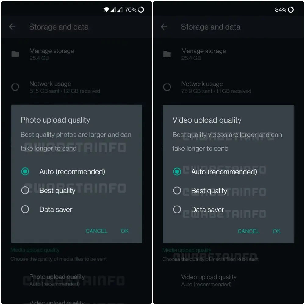 WhatsApp sẽ cho phép gửi hình ảnh và video chất lượng cao