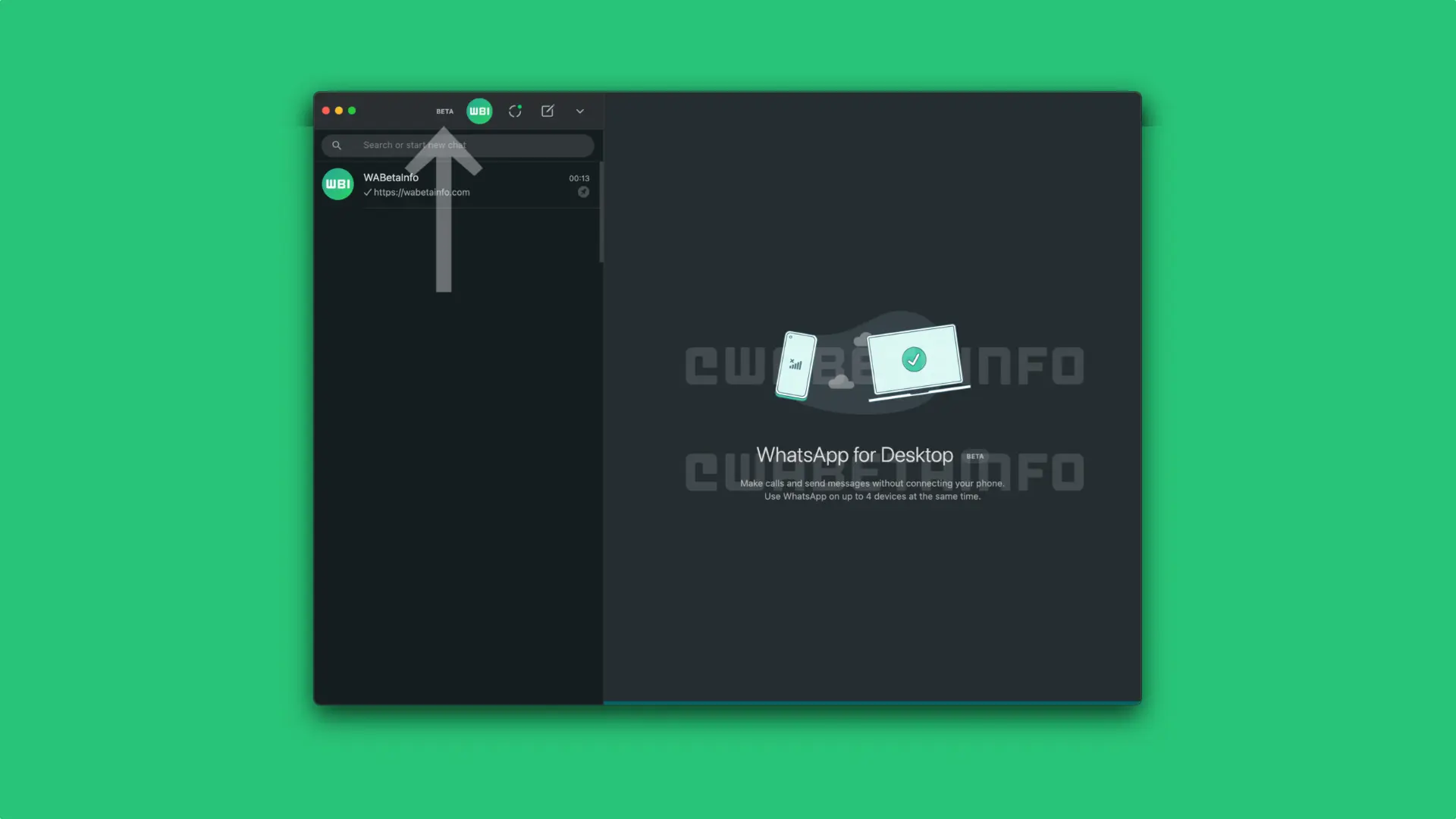 WhatsApp bật tính năng dùng nhiều thiết bị cho người dùng beta