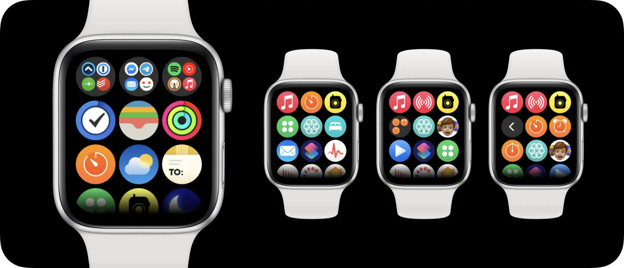 Concept watchOS 9: Mặt đồng hồ mới, có widget