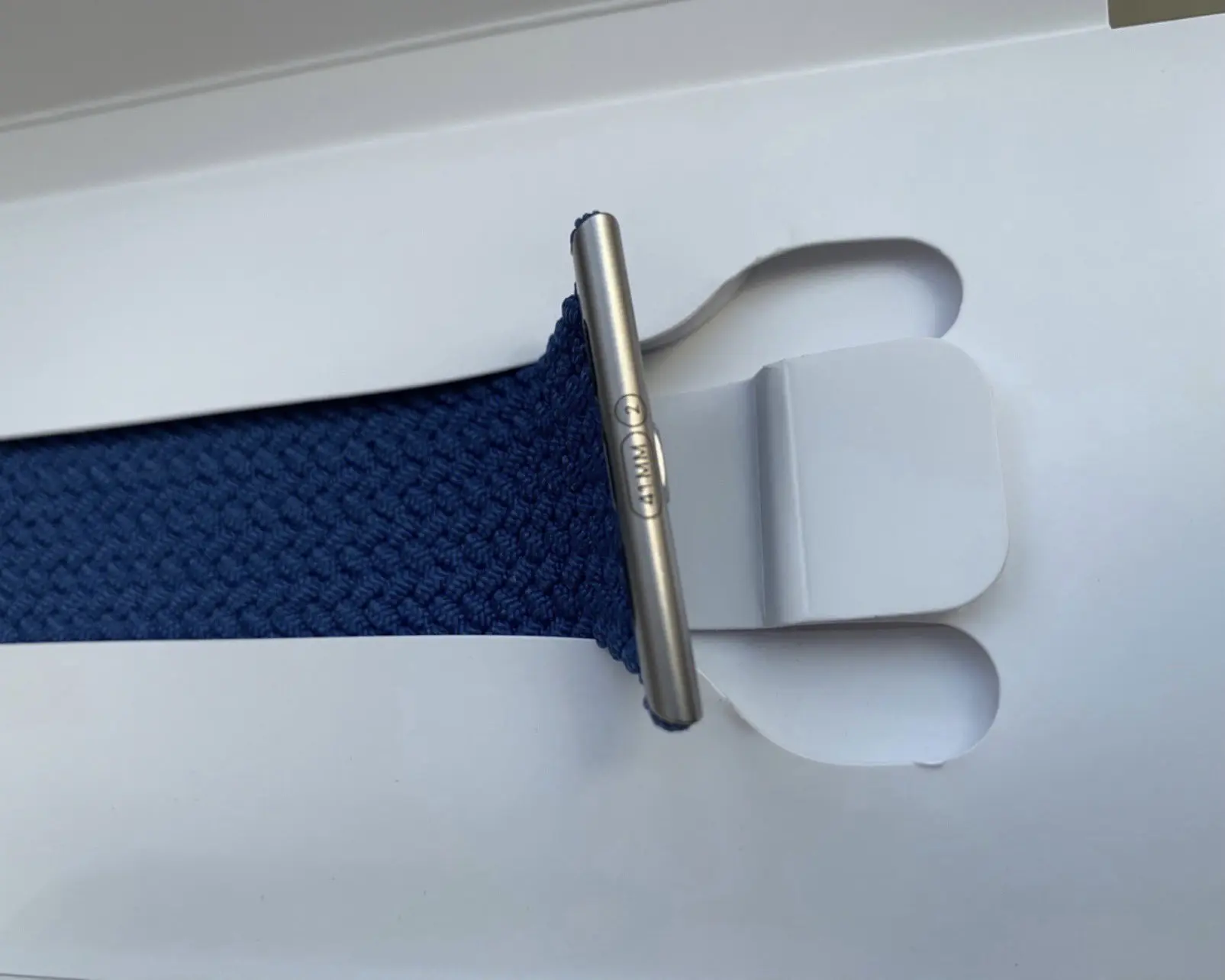 Hình ảnh thực tế dây Apple Watch Series 7 Braided Solo Loop 41mm