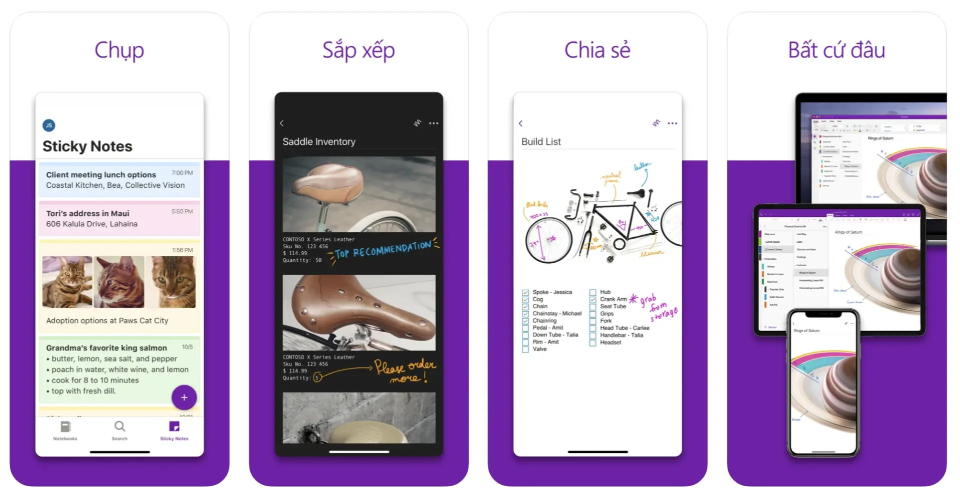 Microsoft OneNote - Ứng dụng ghi chú dành cho làm việc nhóm