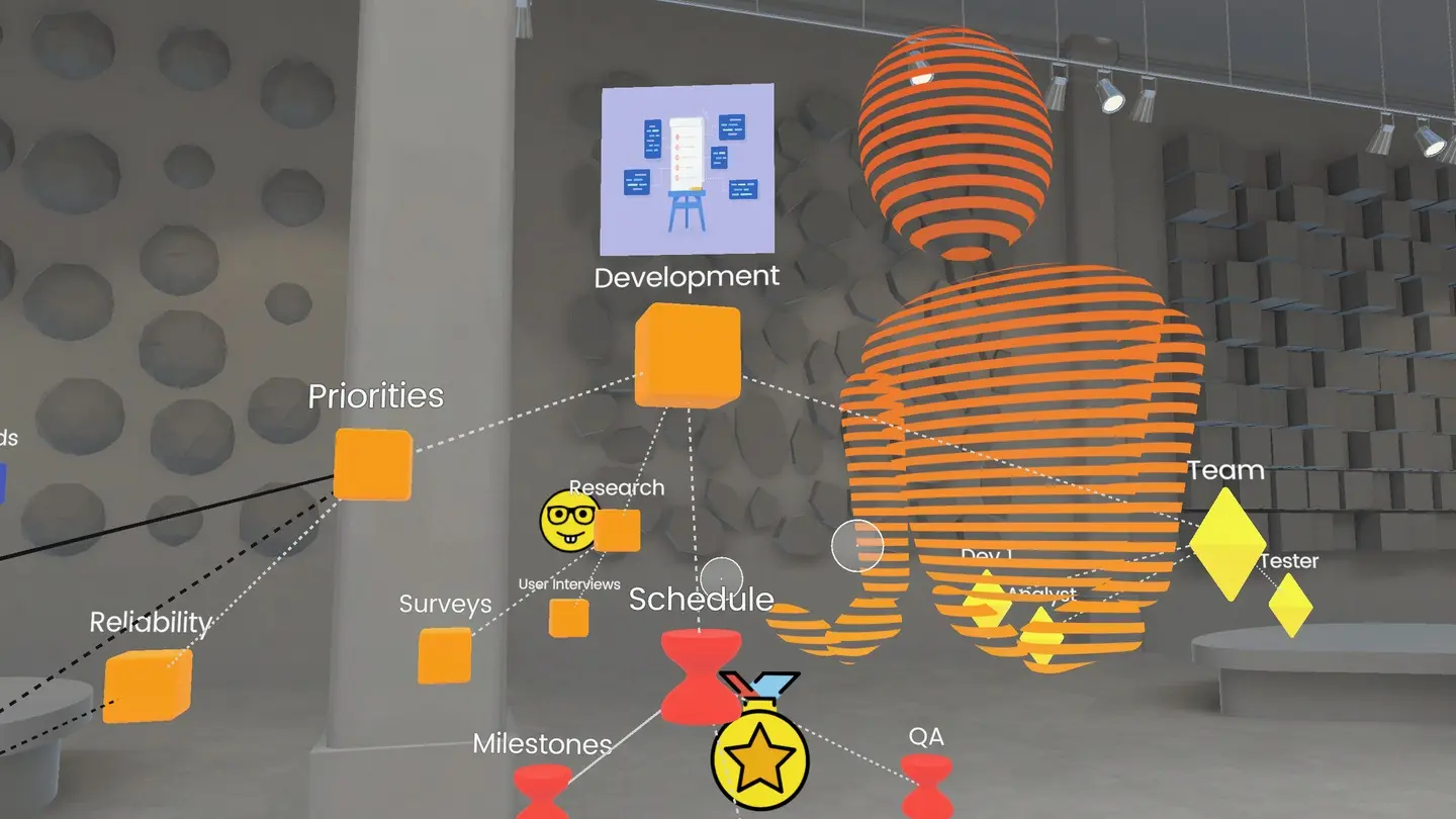 Phần mềm VR: Vẽ mindmap 3D siêu ngầu với Noda
