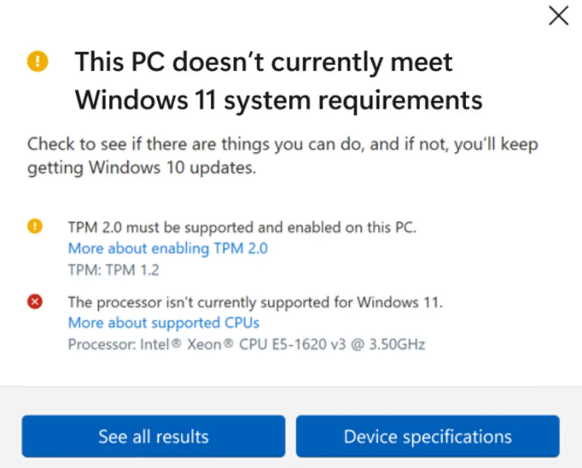 Đã có thể cài Windows 11 trên các máy tính cũ