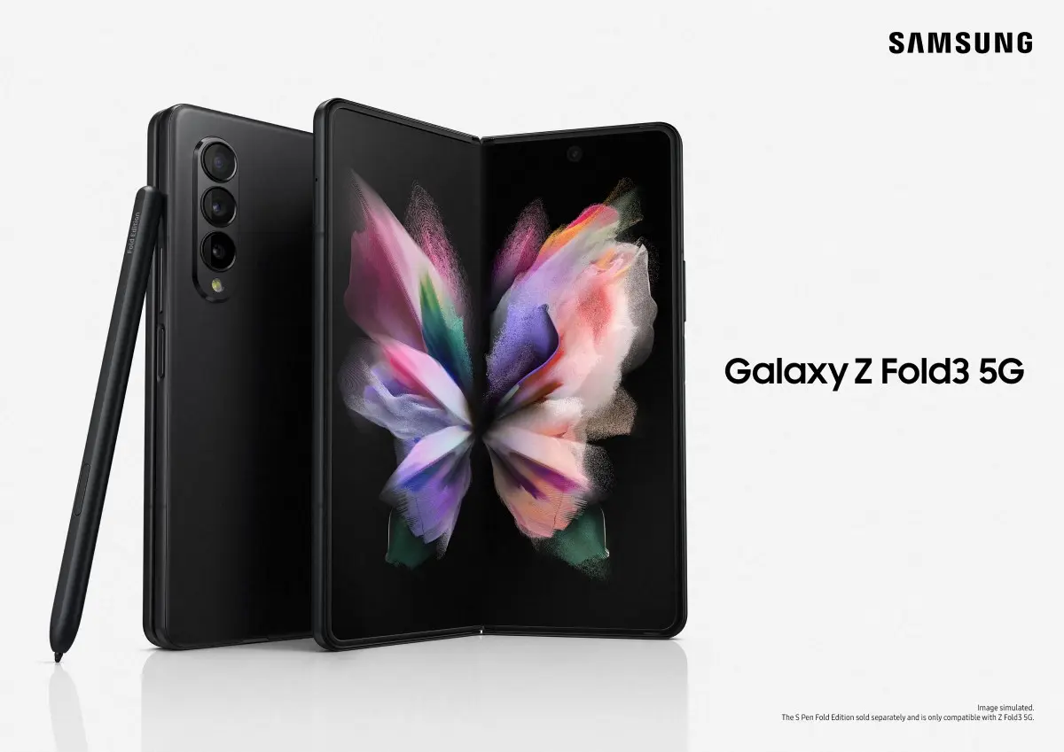 Samsung ra mắt Galaxy Z Fold3 5G màn hình 120Hz, hỗ trợ bút S Pen, giá từ 43,99 triệu