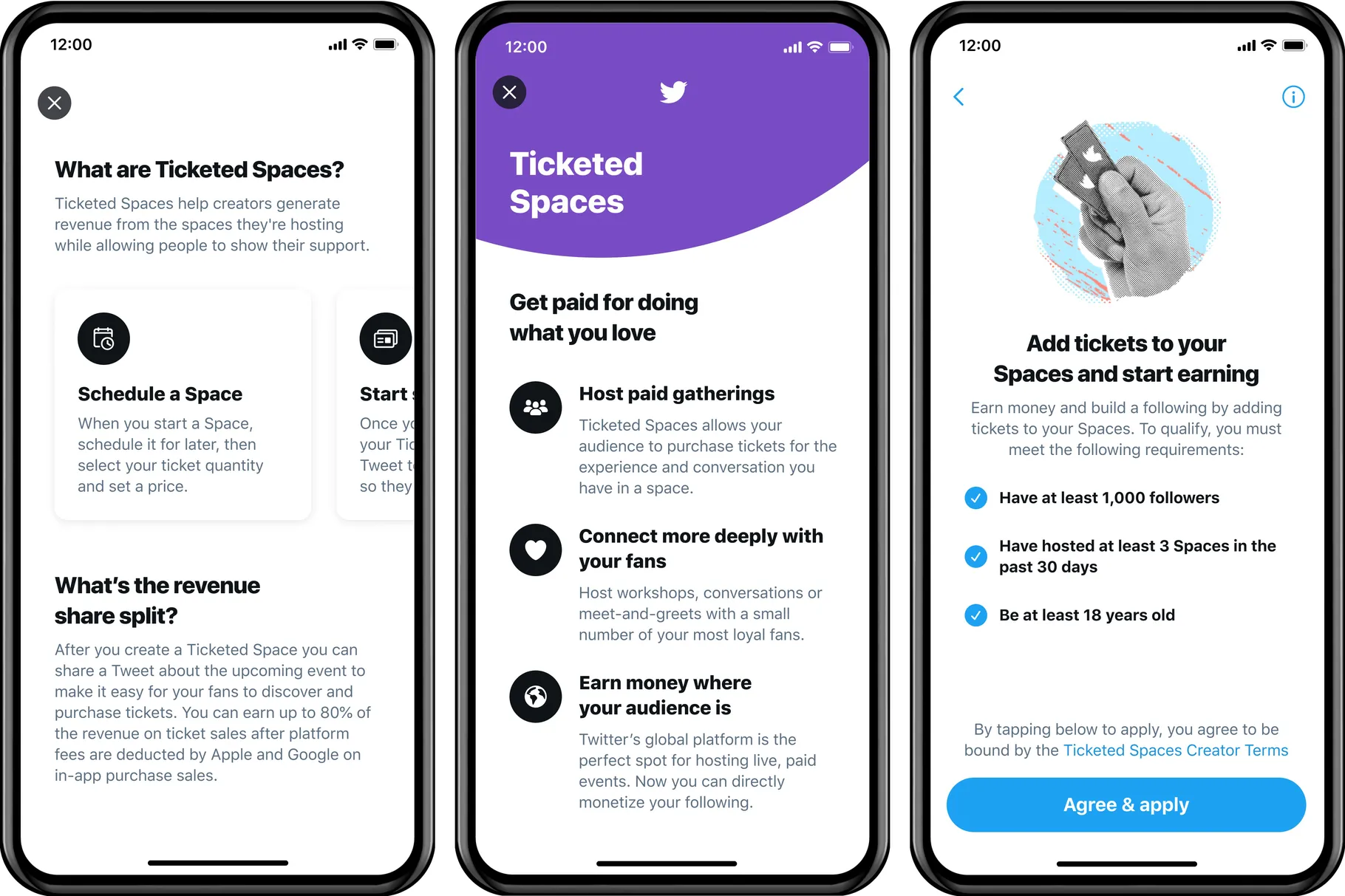Twitter thử nghiệm Ticketed Spaces trên iOS, live Audio Room có thu phí