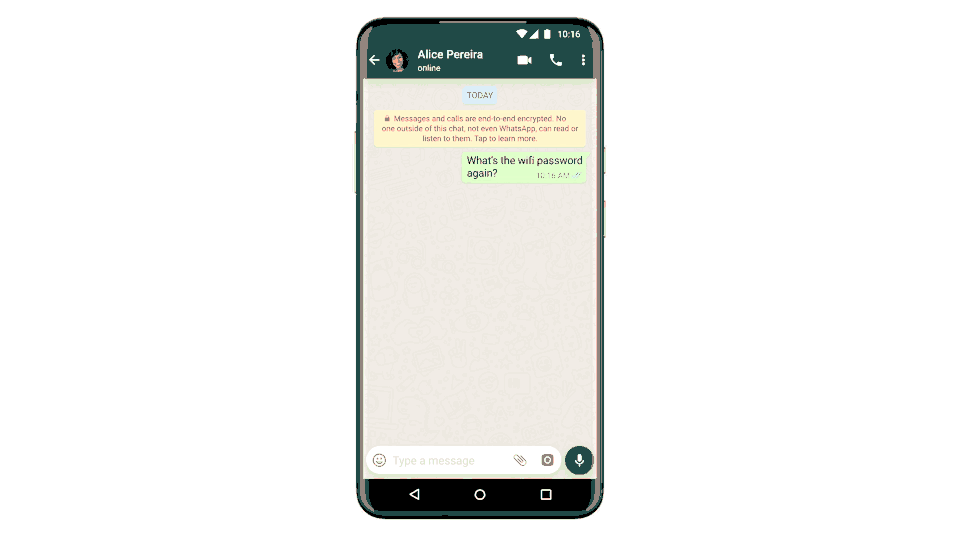 WhatsApp View Once, WhatsApp cho xem ảnh một lần rồi thôi