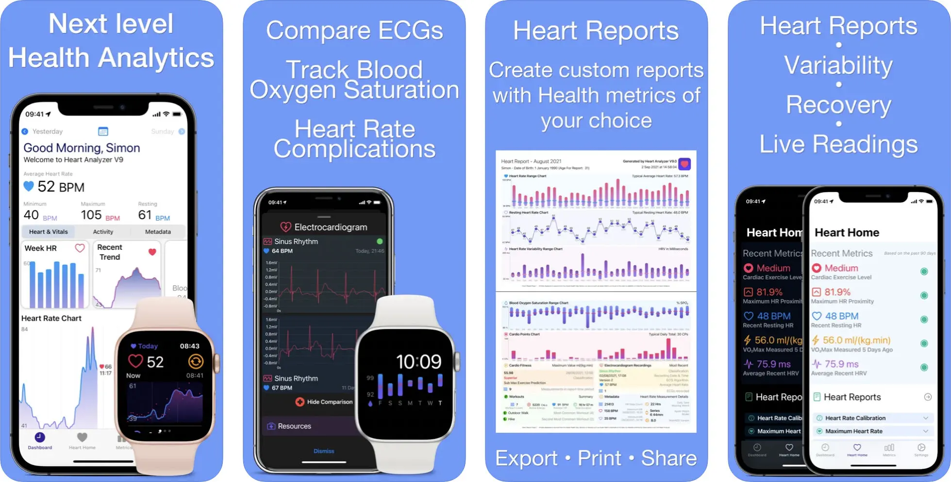 Heart Analyzer: Ứng dụng theo dõi nhịp tim cho người dùng Apple Watch