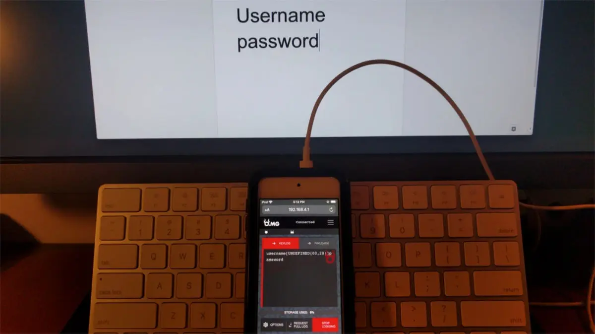 OMG Cable: Cáp USB-C to Lightning kèm keylogger, phát Wi-Fi và tự hủy