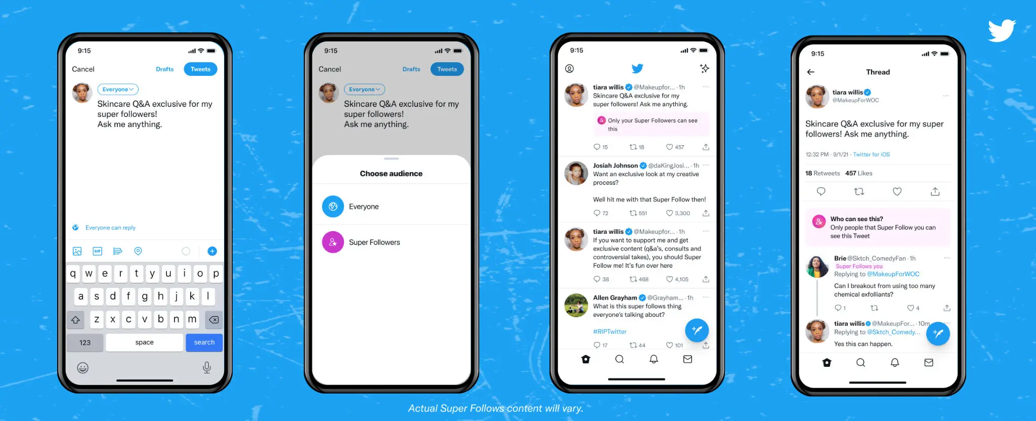 Twitter chạy thử Super Follows trên iOS tại Mỹ, thu phí follower theo tháng