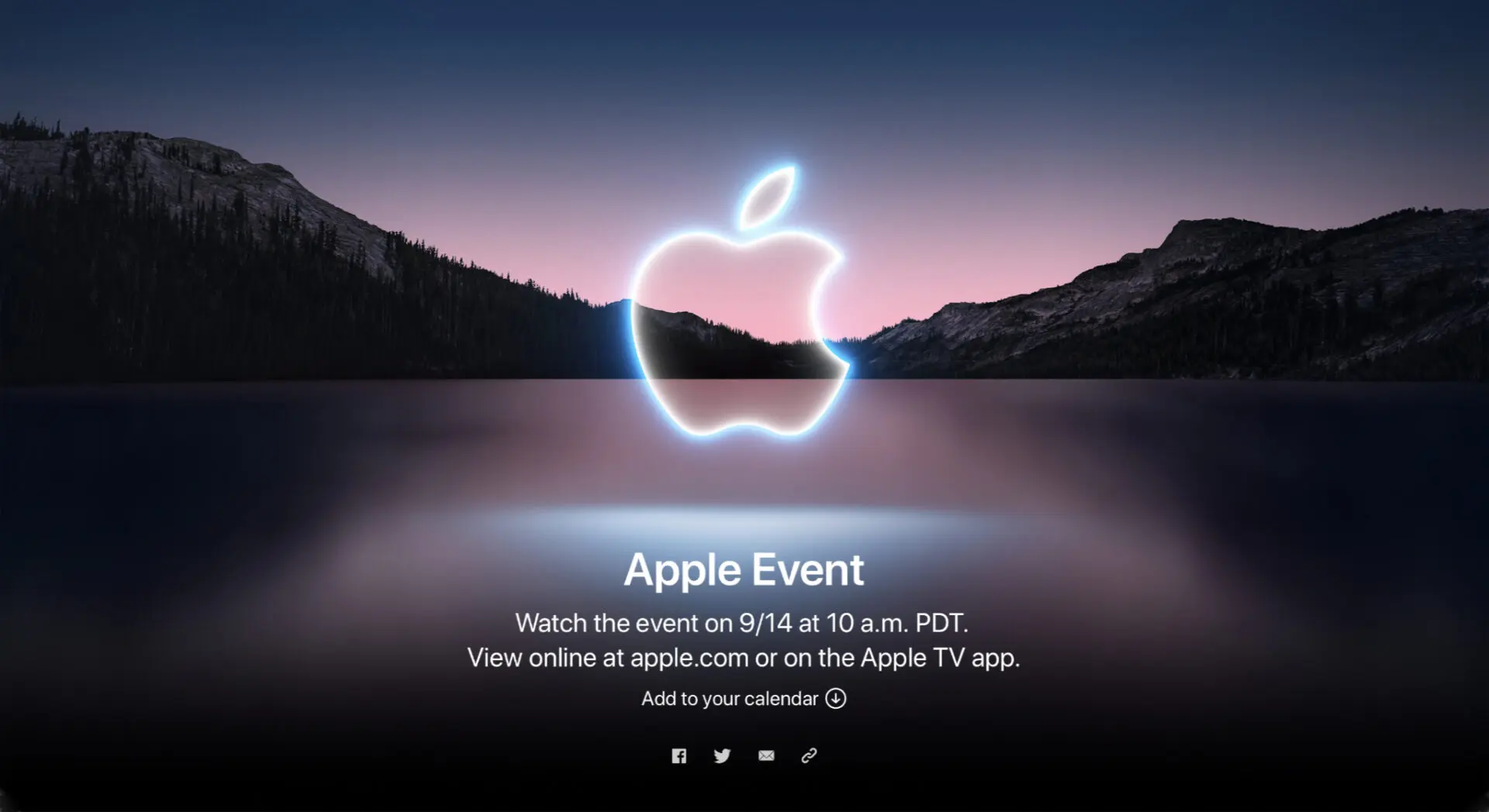 Apple công bố sự kiện California Streaming diễn ra vào 14 tháng 9