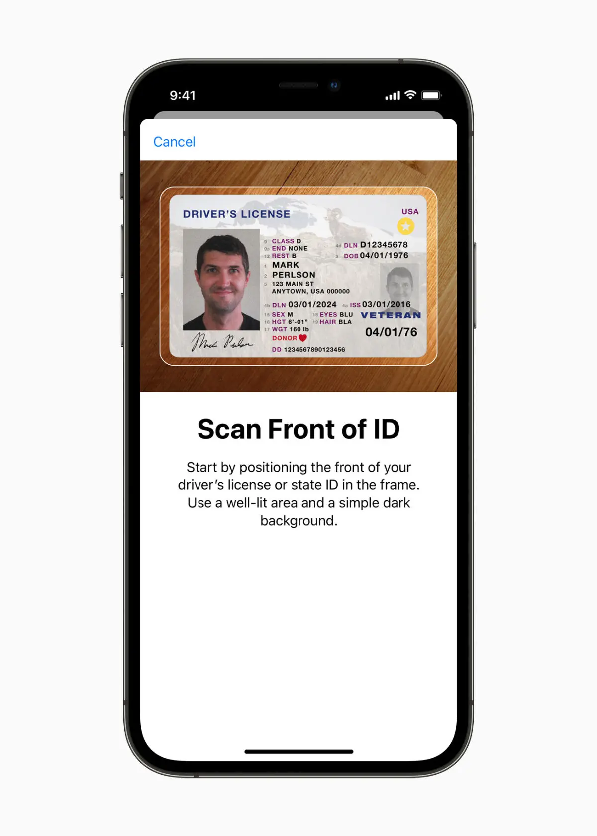 Apple cho phép người dùng tại Mỹ thêm căn cước và bằng lái vào Wallet