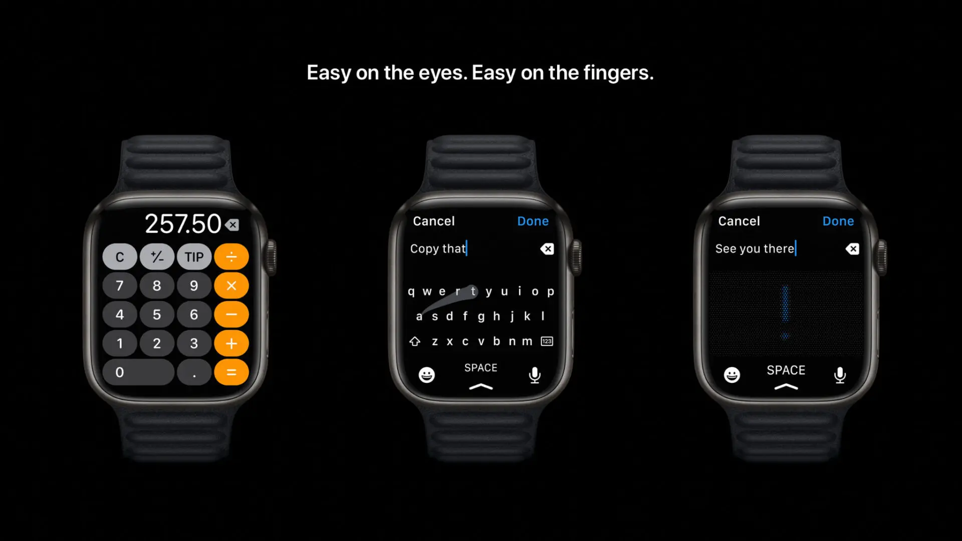 FlickType kiện Apple vì bàn phím trên Apple Watch Series 7