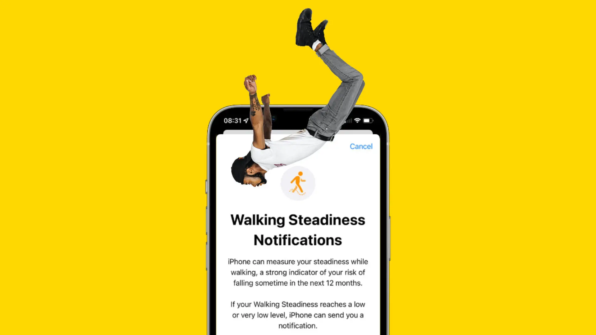 iOS 15: Hướng dẫn cách bật Walking Steadiness cảnh báo trước khi bạn té ngã