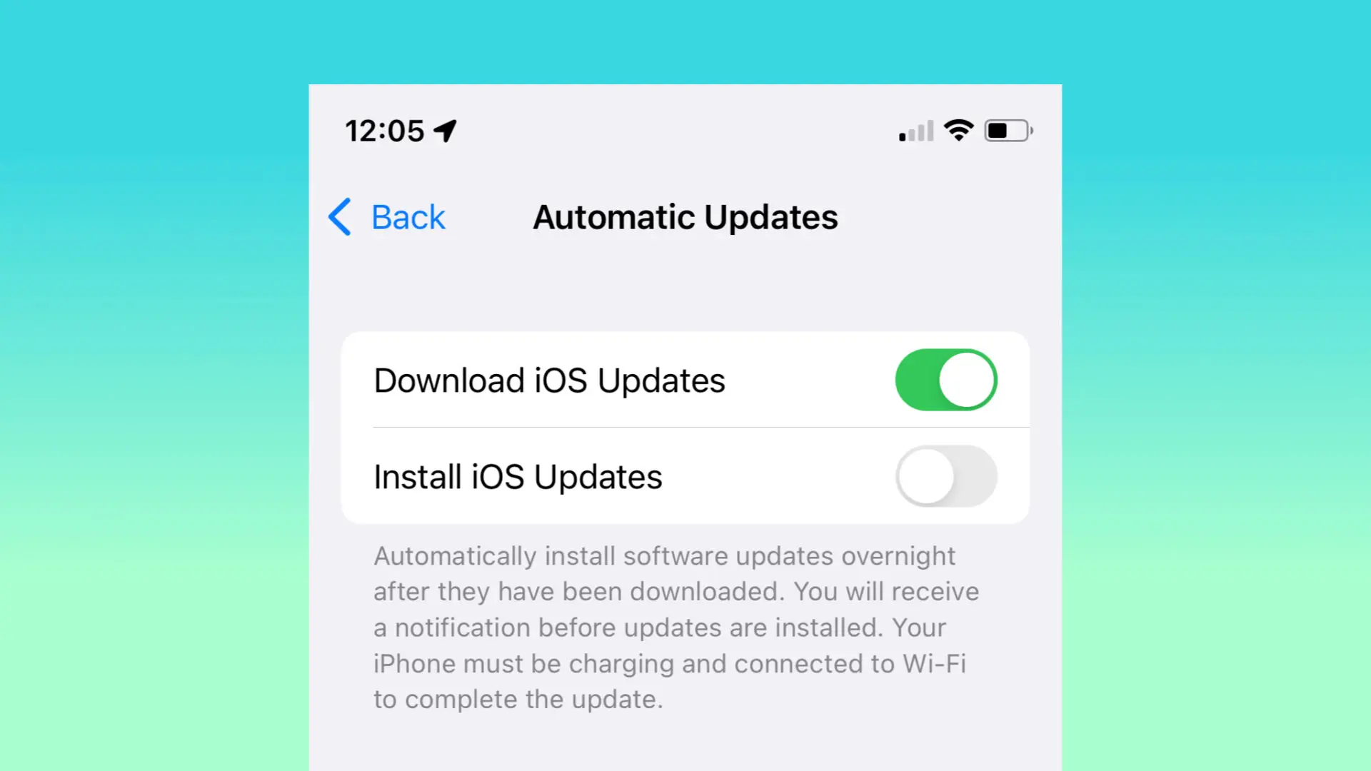 Hướng dẫn cách ở lại iOS 14 mà vẫn update các bản vá bảo mật của iOS 15