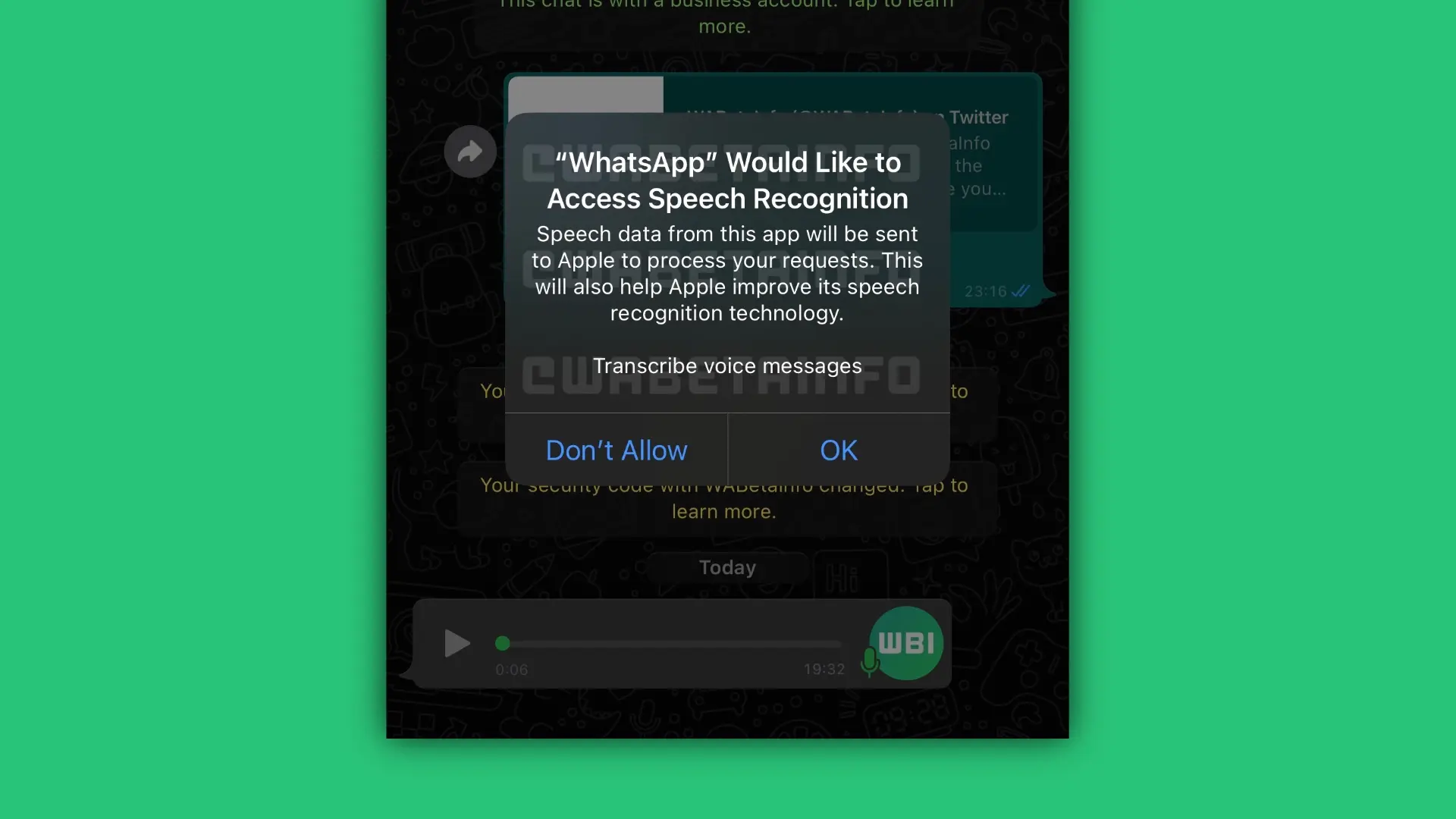 ontop.vn whatsapp voice message transcription feature 2