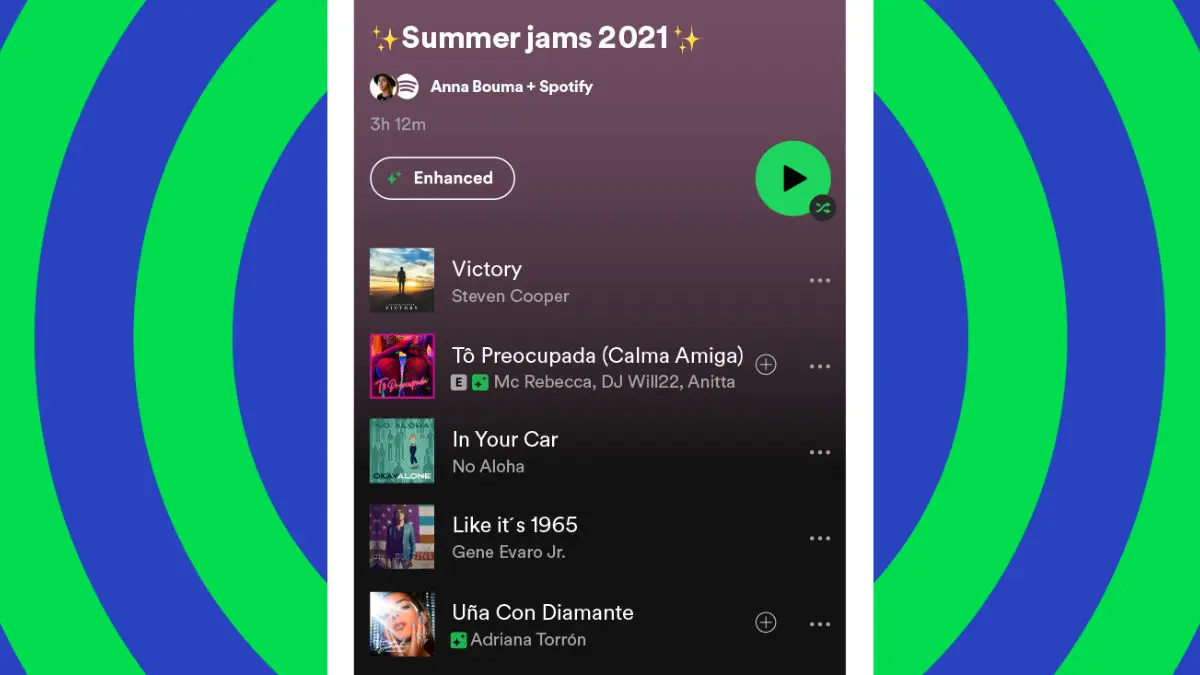 Spotify thêm tính năng Enhance, gợi ý nhạc cho playlist