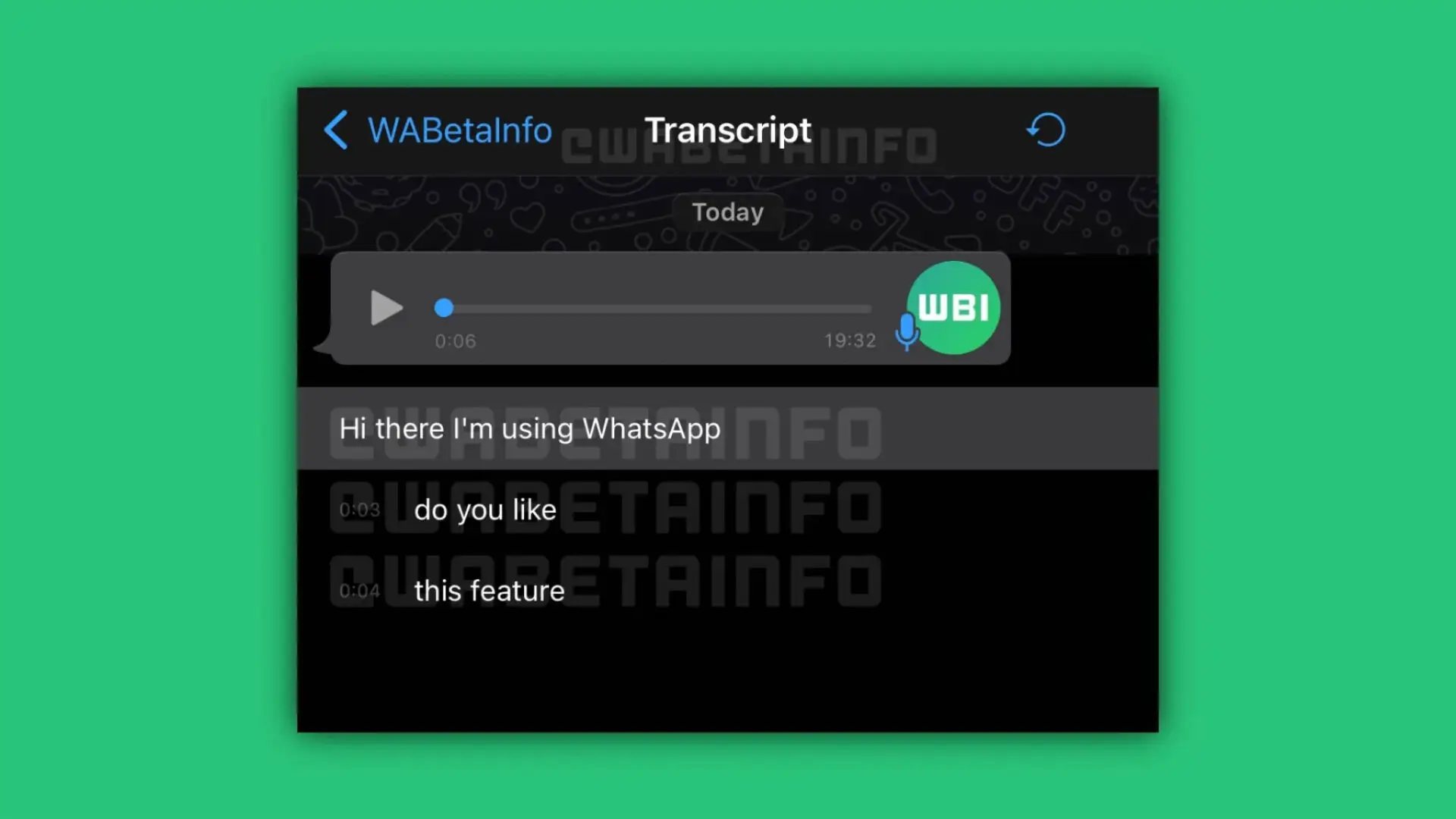 WhatsApp đang phát triển tính năng chuyển tin nhắn voice thành văn bản trên iOS