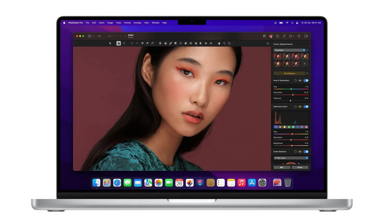 Pixelmator Pro 2.2 hỗ trợ MacBook Pro 2021
