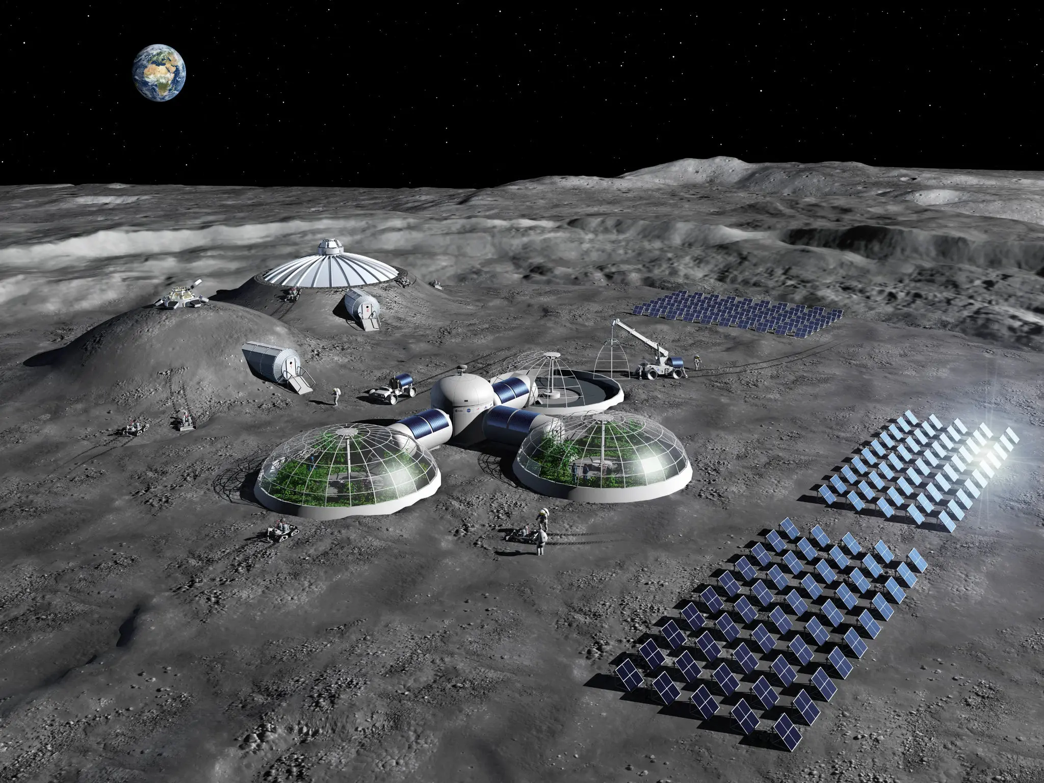 ontop.vn Nasas moon base could look like this ESA Pierre Carril