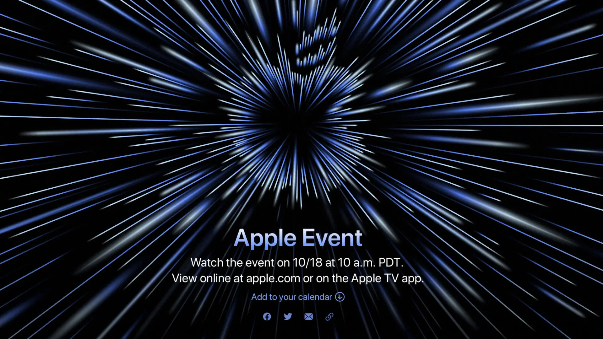 Sự kiện Apple Unleashed sẽ diễn ra vào 18 tháng 10