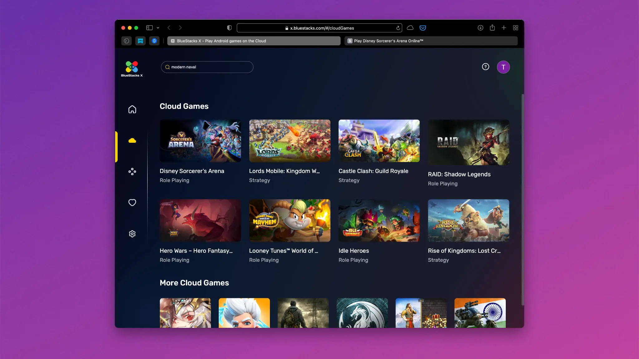 BlueStacks X Chơi game Android miễn phí trên trình duyệt, hỗ trợ Mac
