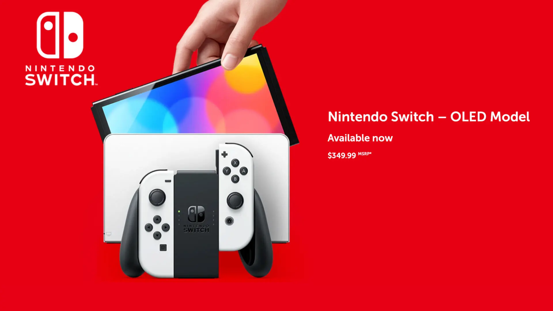 Nintendo Switch OLED chính thức mở bán và nhanh chóng cháy hàng