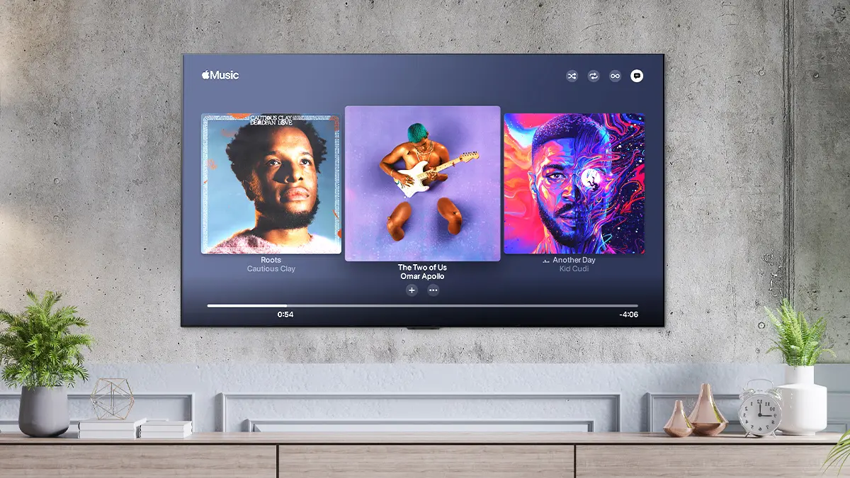 Apple Music đã có mặt trên Smart TV LG