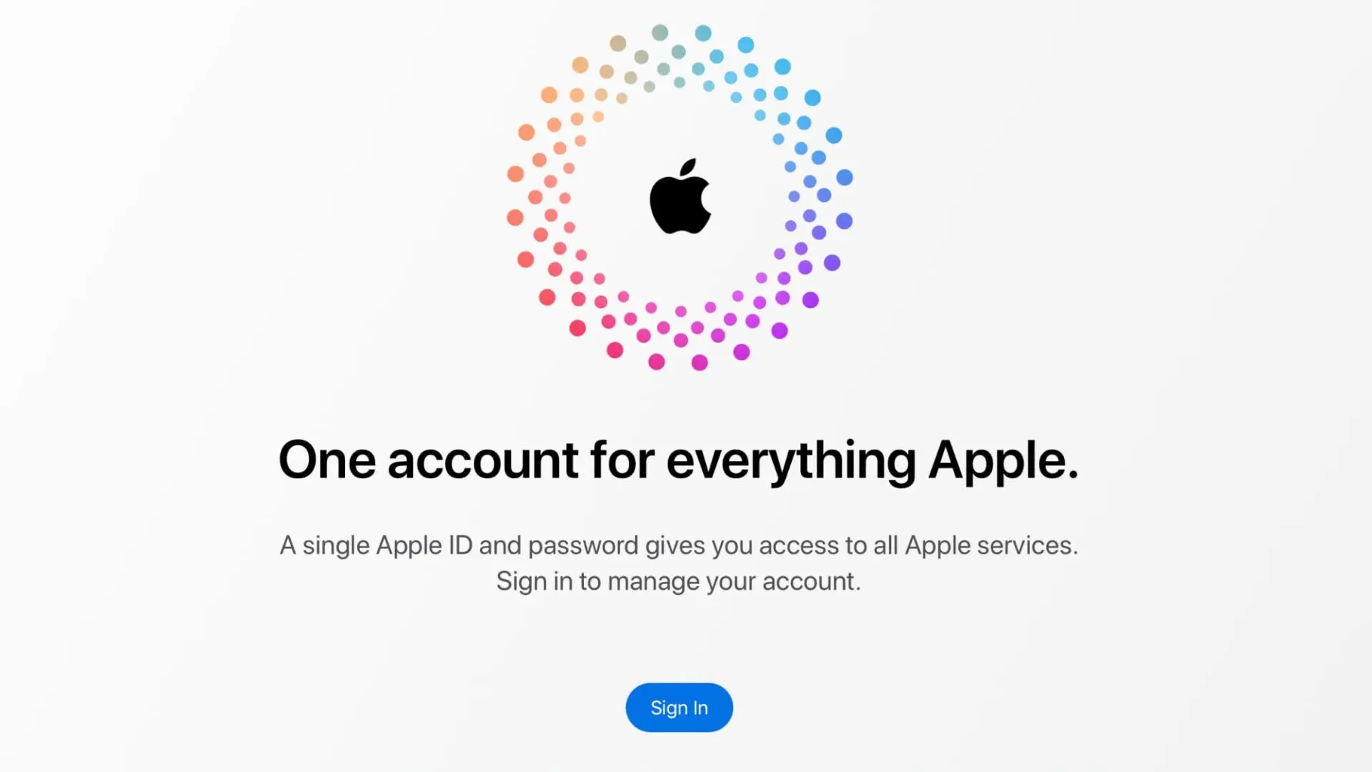 Website Apple ID có giao diện mới