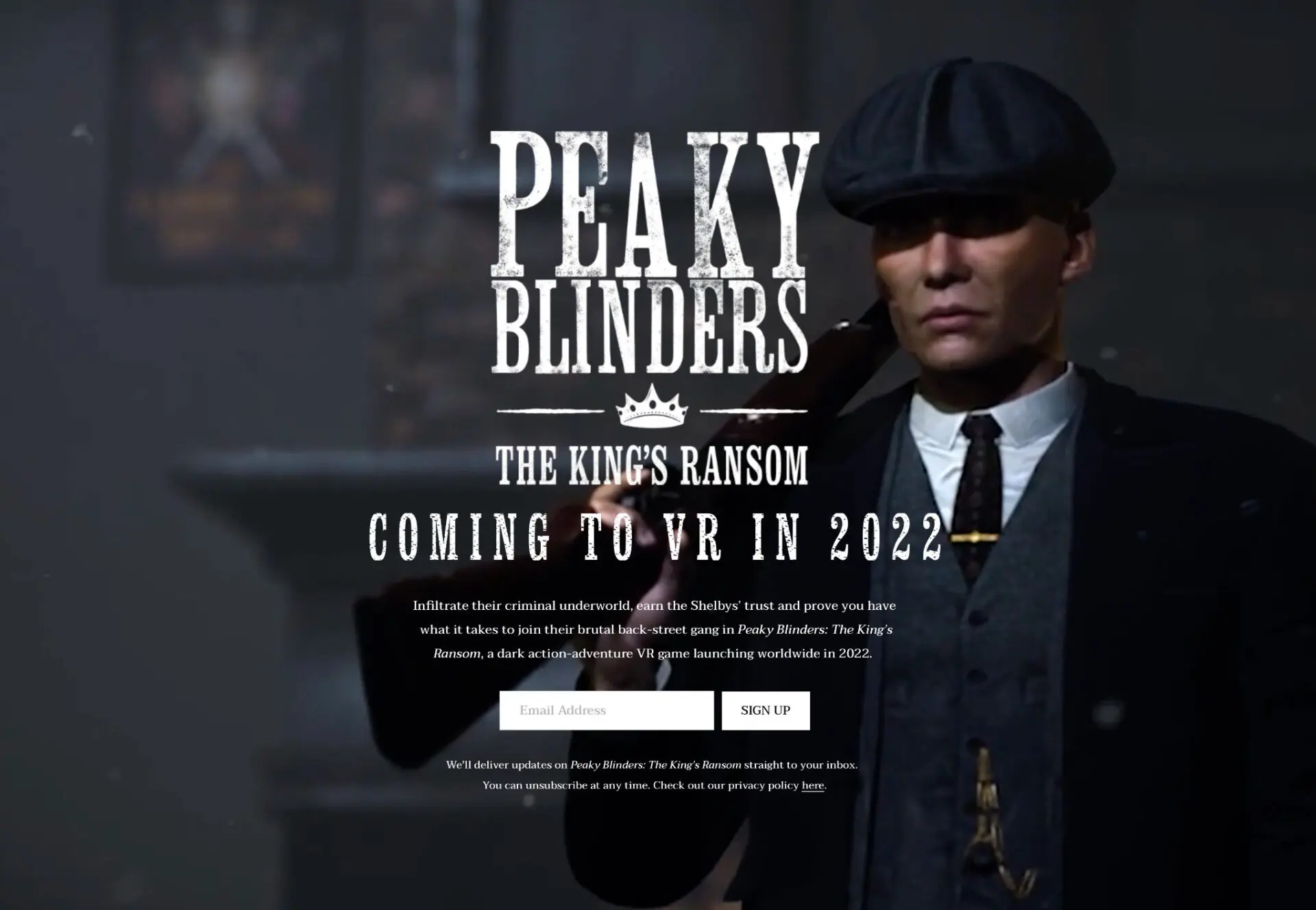 Nhập vai Peaky Blinders trong VR với game PEAKY BLINDERS: THE KING’S RANSOM’ cho Quest 2