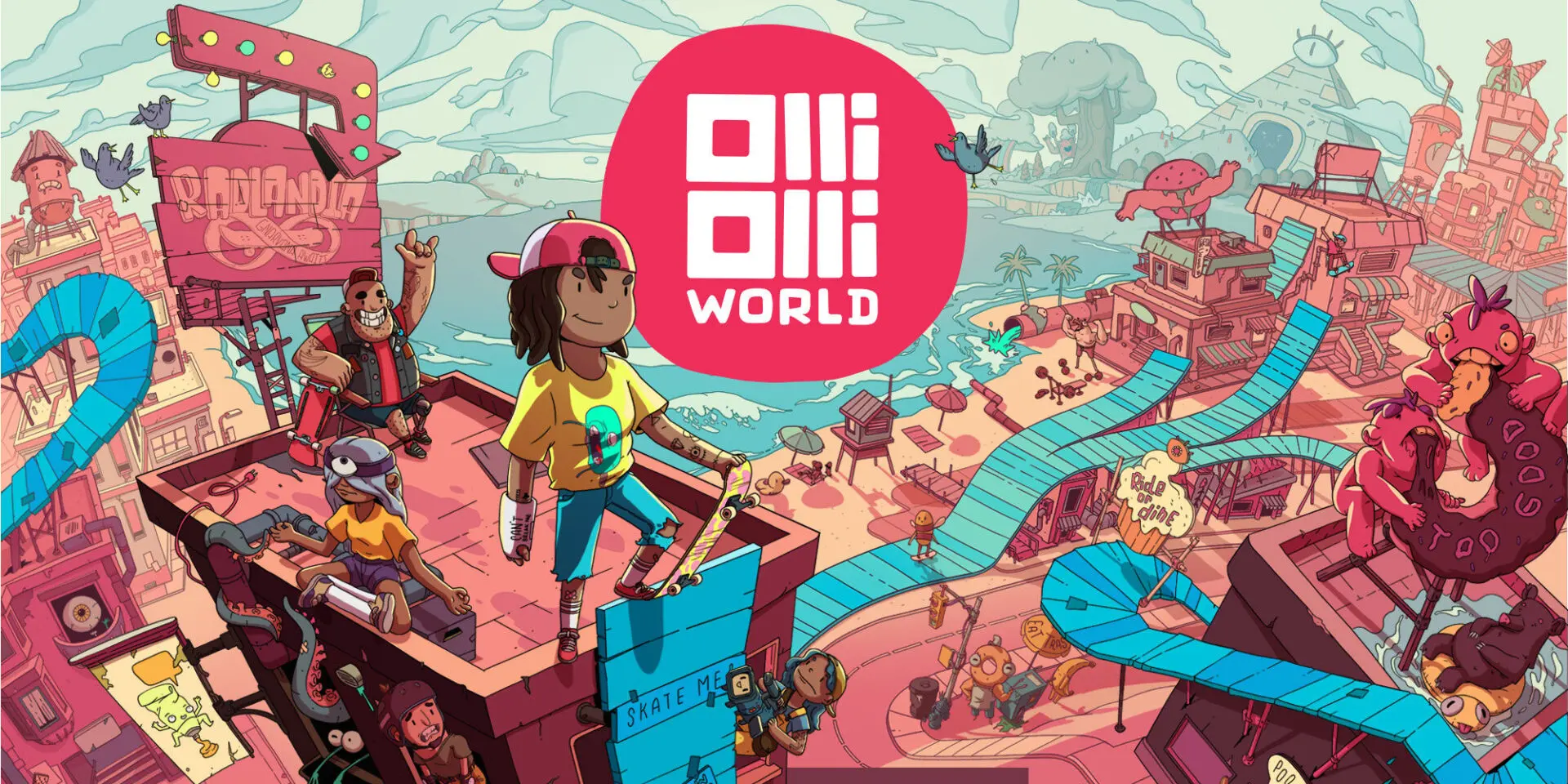 Game Switch mới tháng 2: OlliOlli World, PowerSlave Exhumed, Ocean's Heart