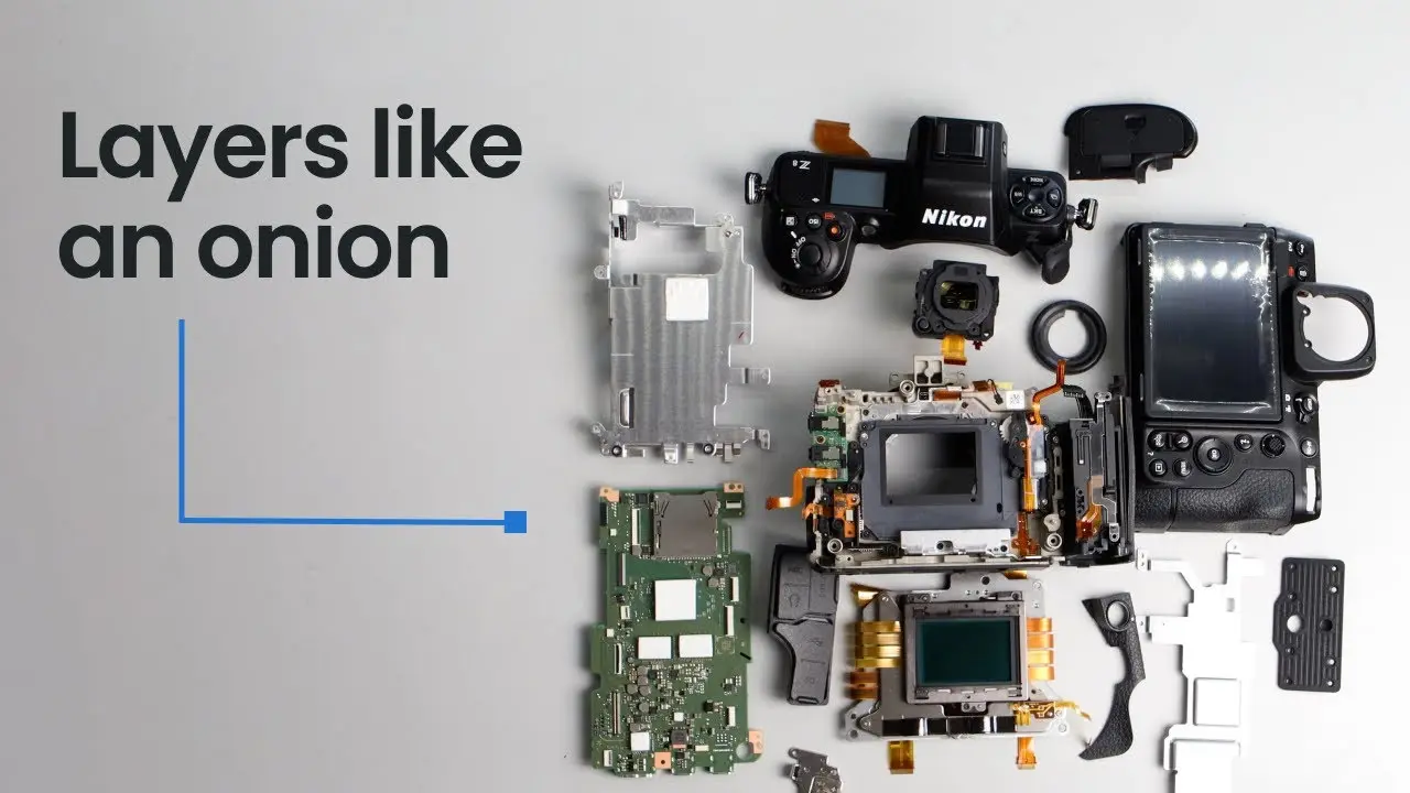 Nikon Z8 teardown and disassembly