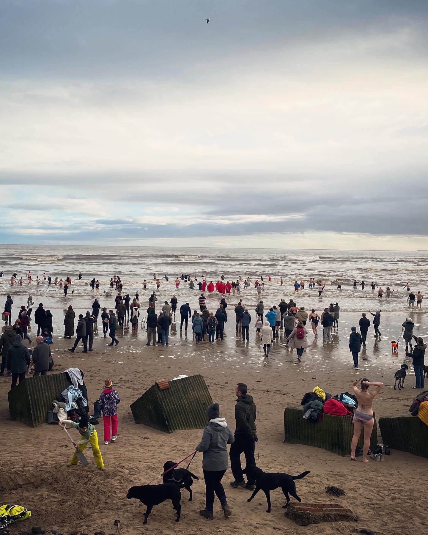 Caroline ODoherty New Years Day Dip